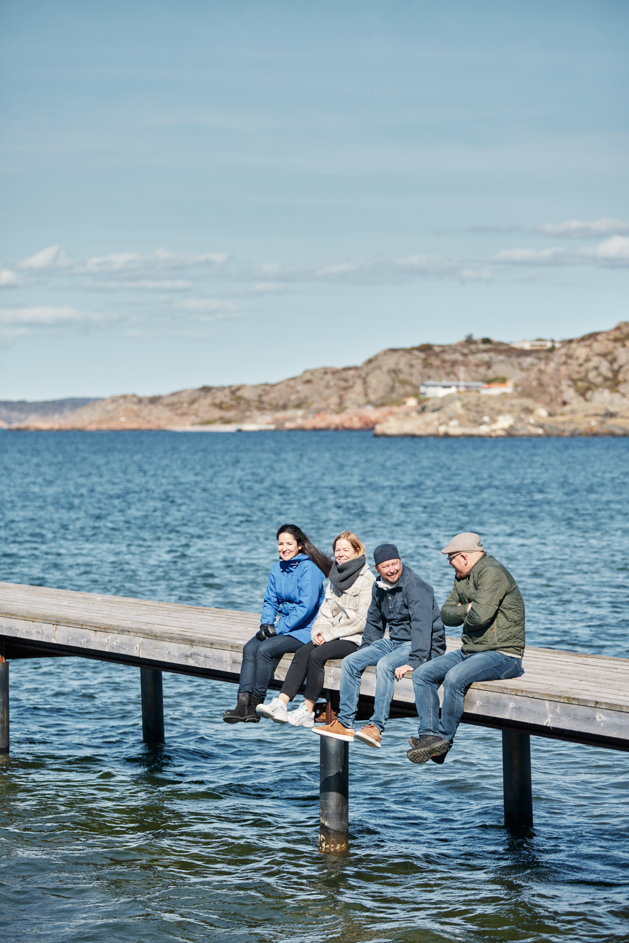 Människor som deltager på konferens i Bohuslän