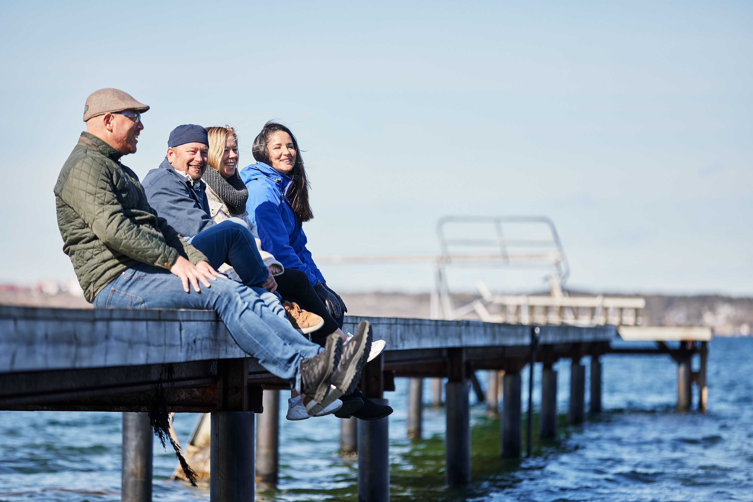 Människor som deltager på konferens i Bohuslän