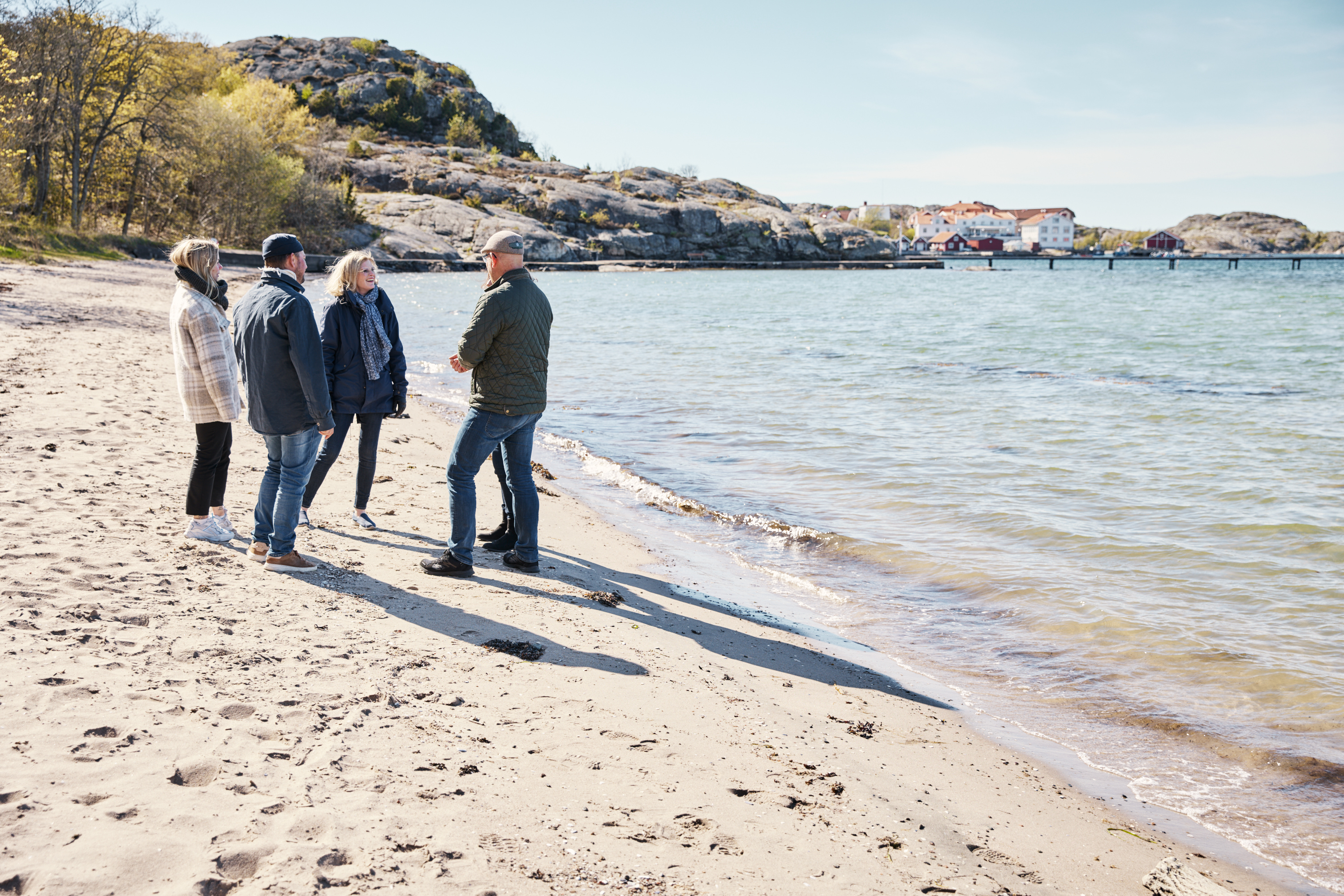 Människor som deltager på konferens i Bohuslän