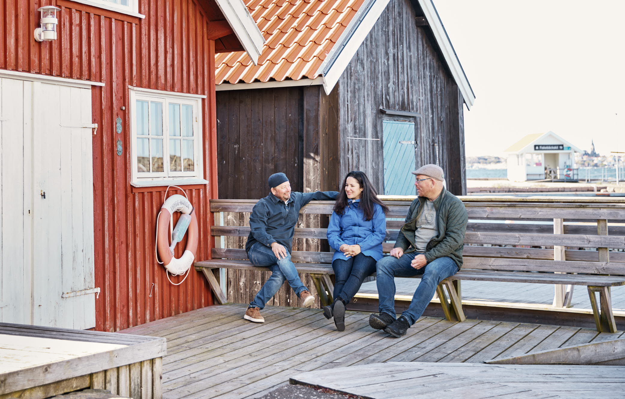 People attending a meeting in Bohuslän