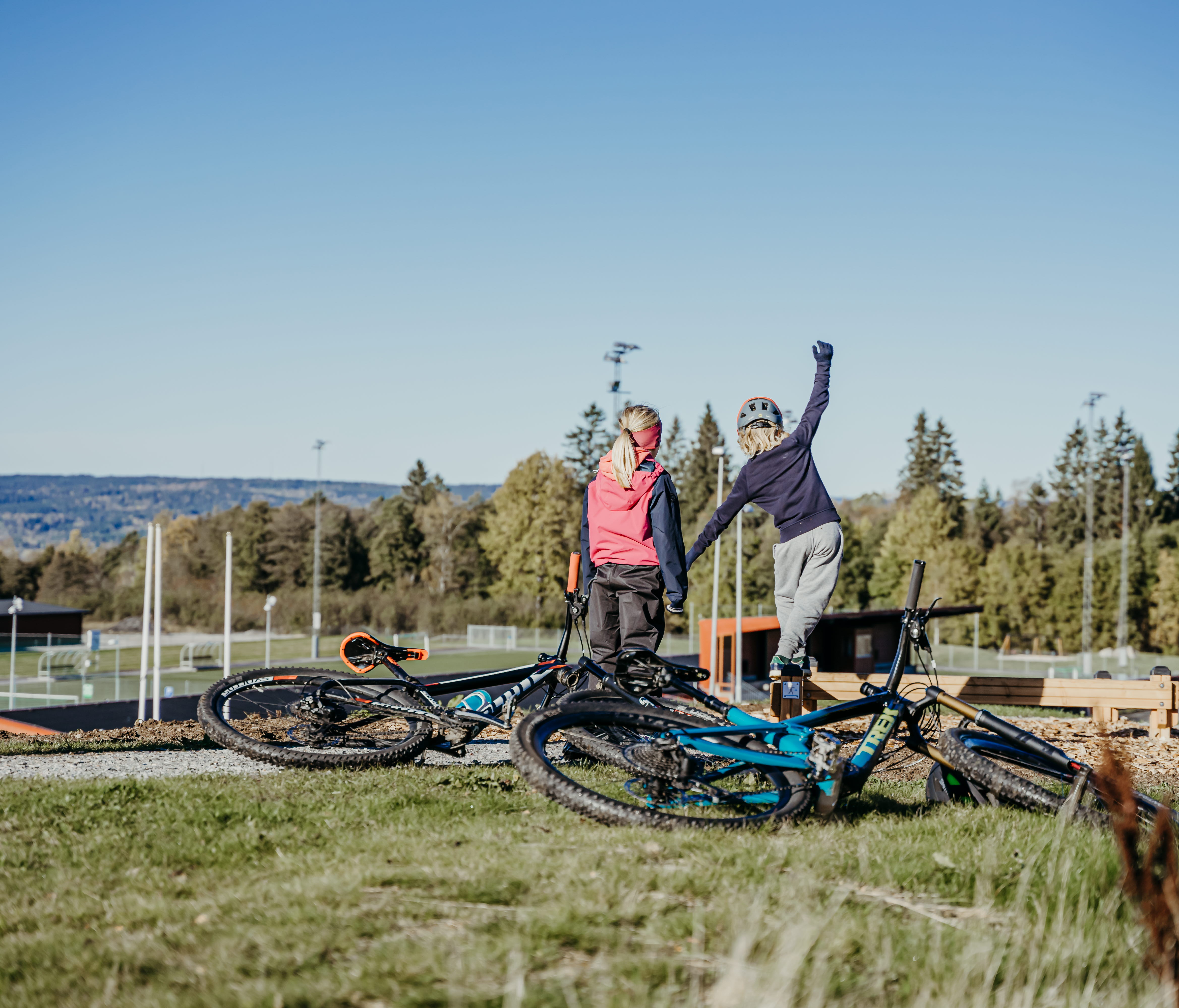 Cykla Mountain Bike vid Lassalyckan