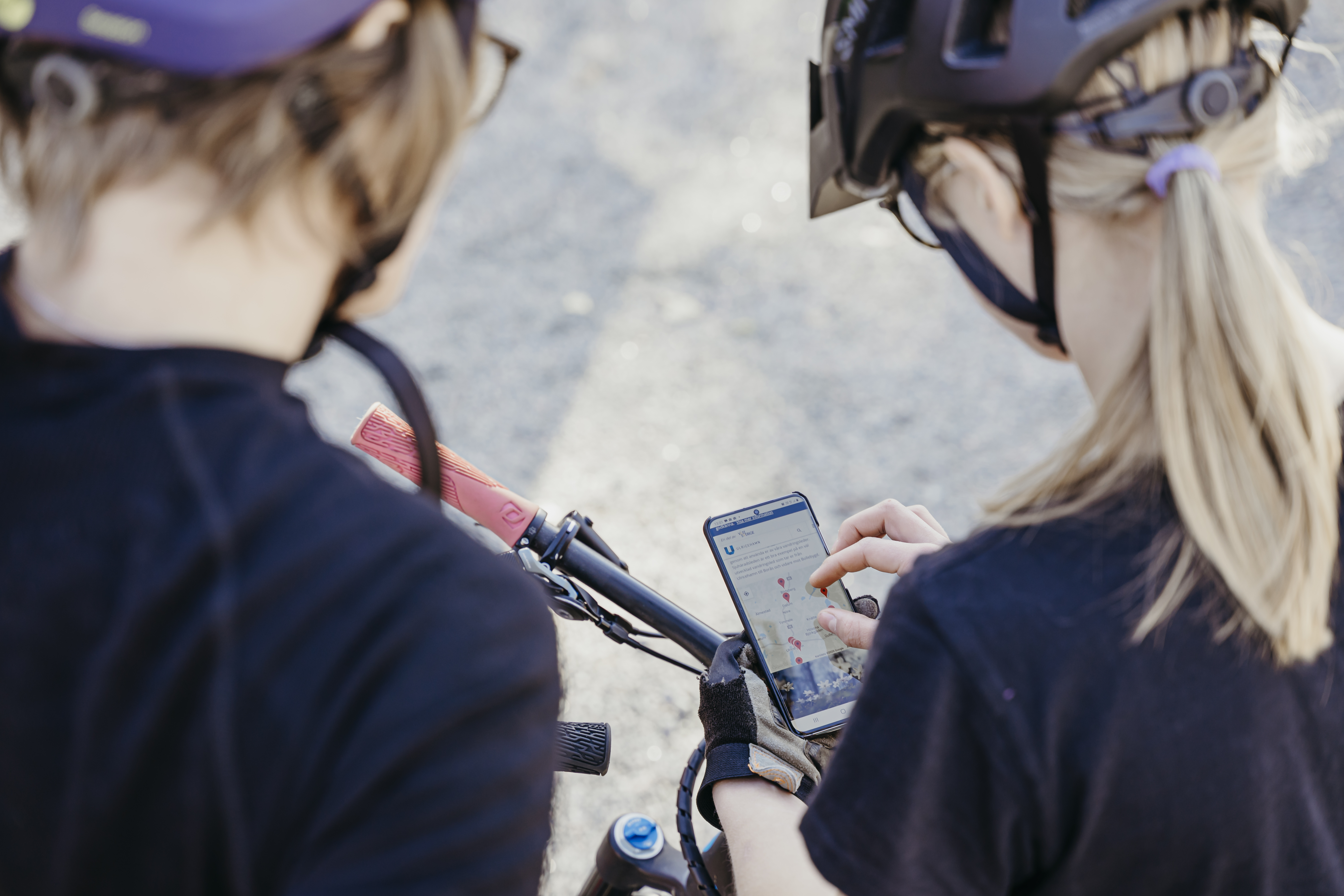 Cykla Mountain Bike vid Lassalyckan