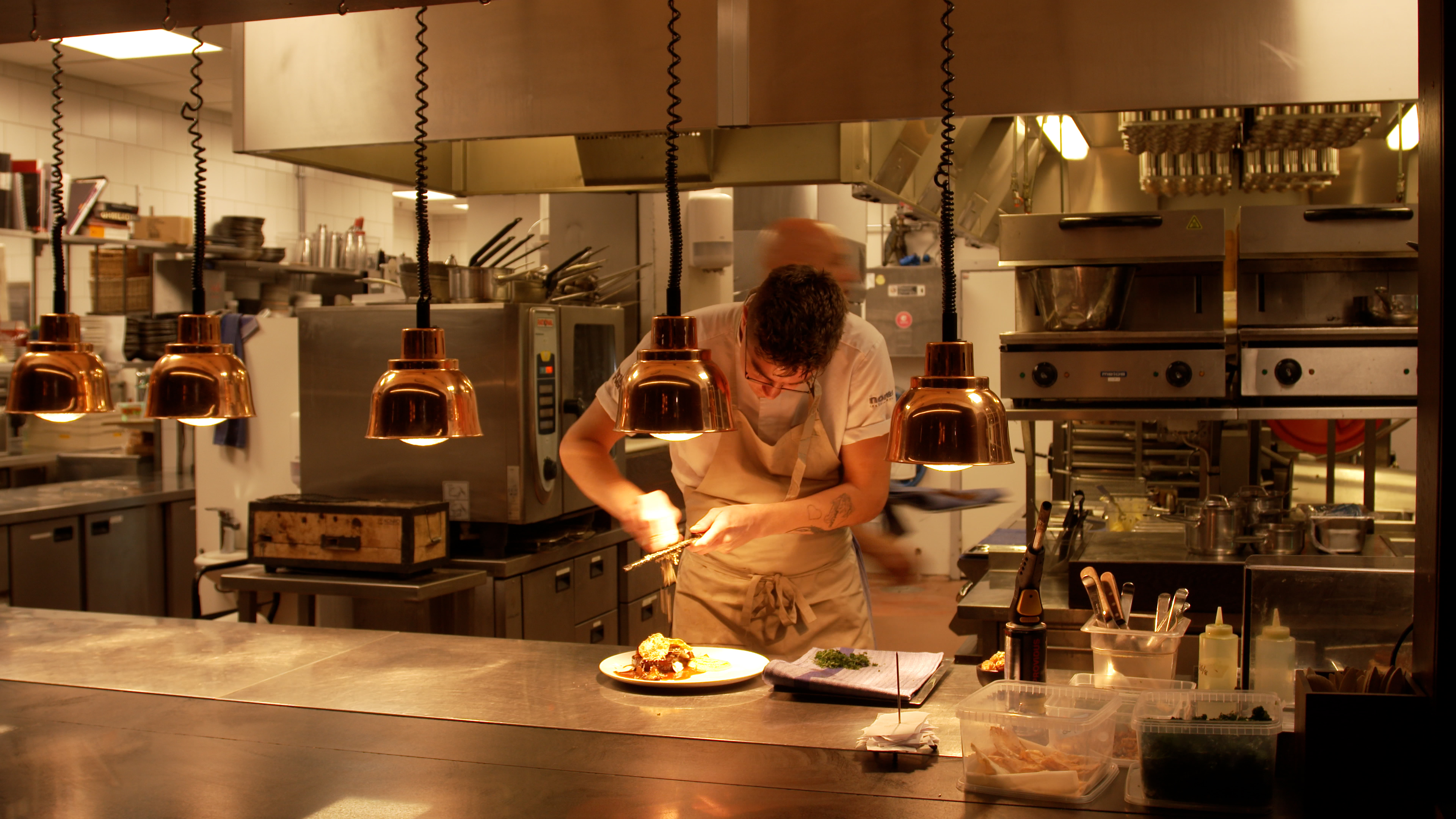 I köket på Nääs Fabriker