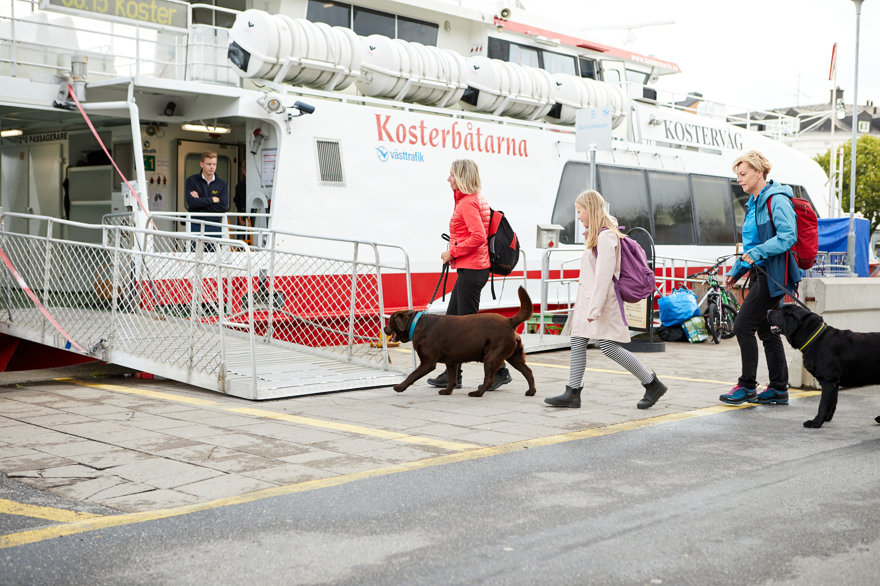 Boat to Koster Island