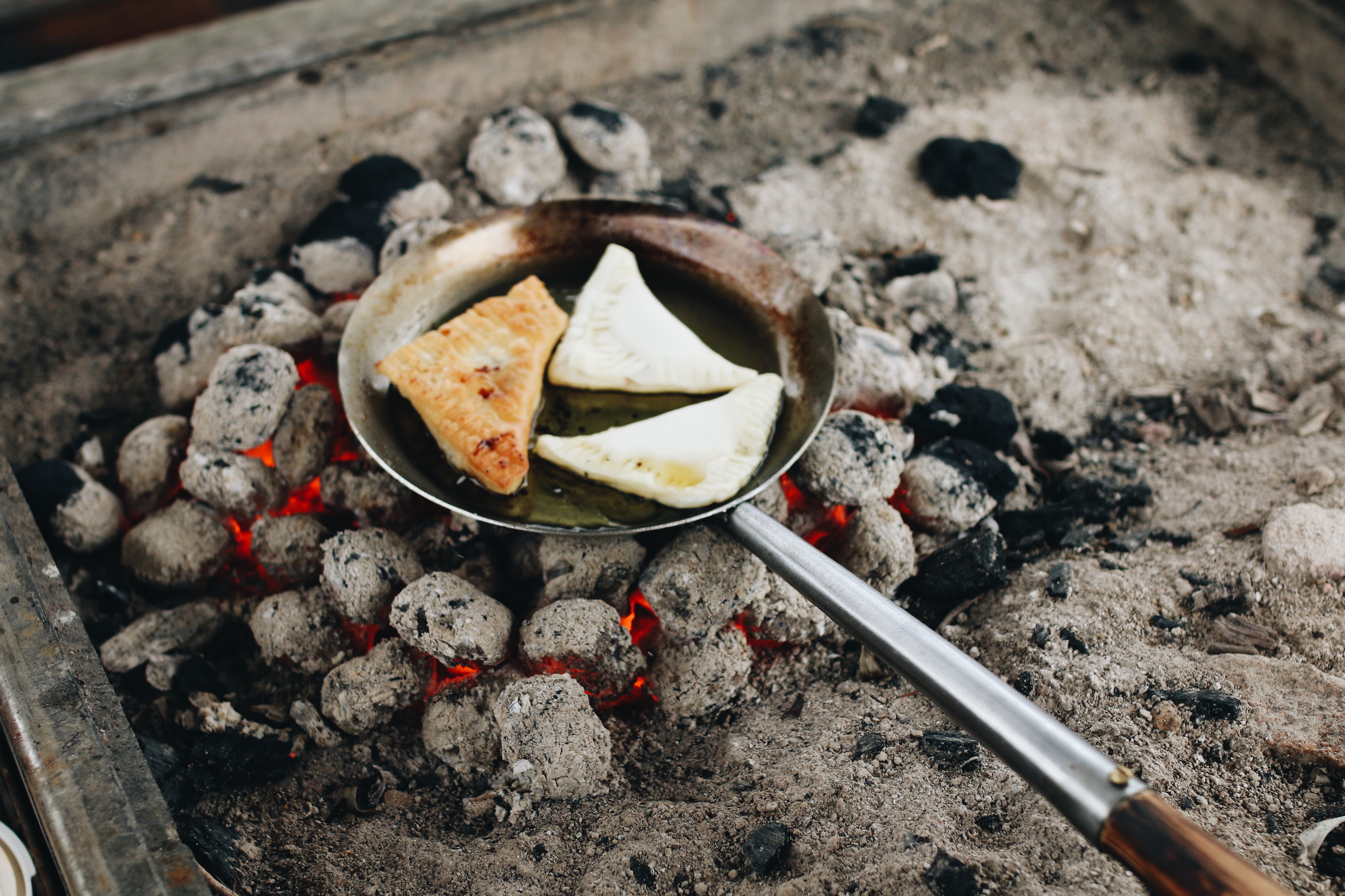 Utomhusmatlagning hos Nordens Ark