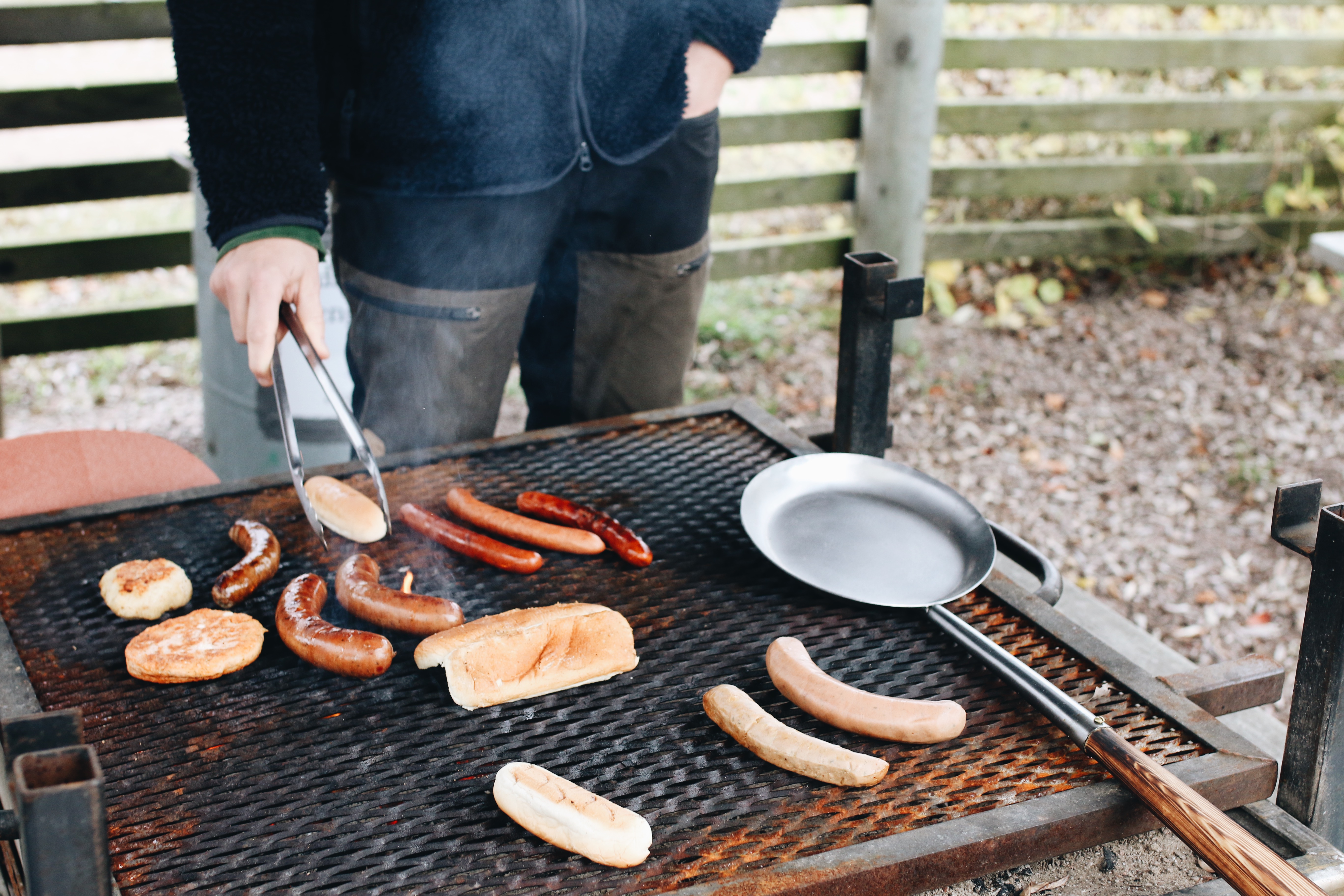 Utomhusmatlagning hos Nordens Ark