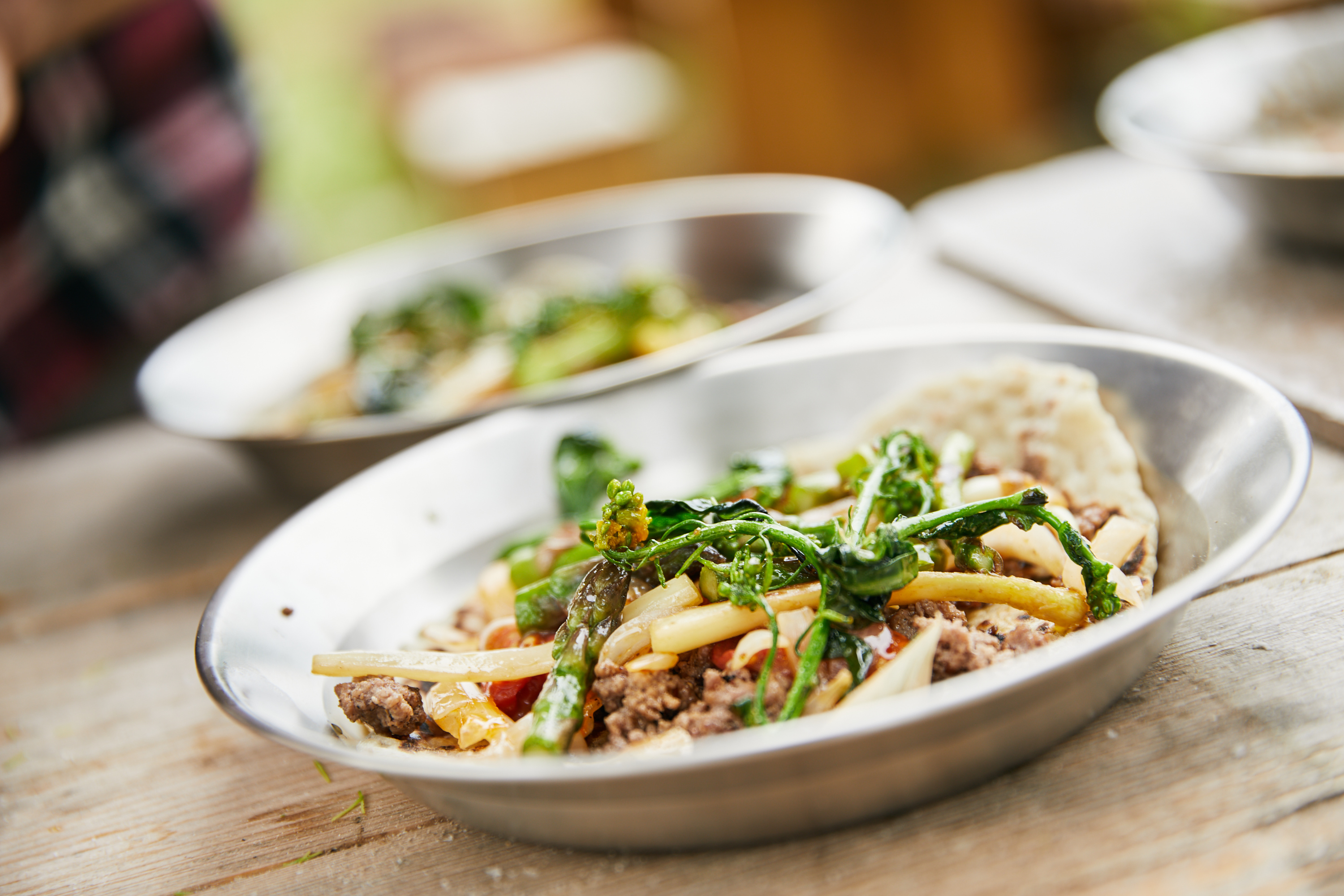 Utomhusmatlagning vid Norrqvarn, Göta Kanal