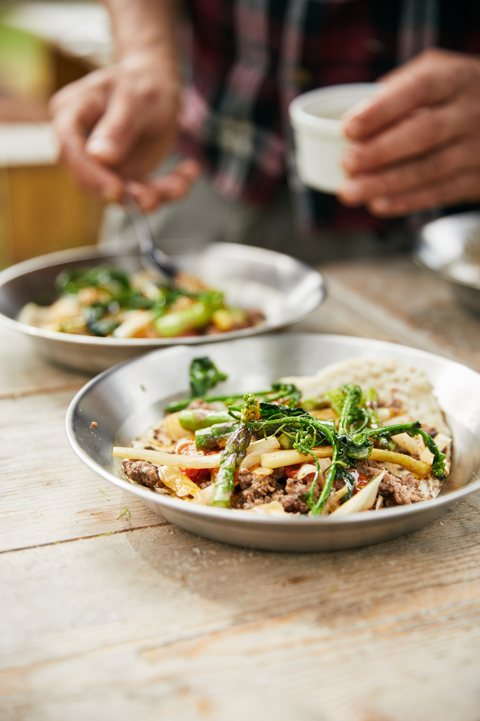 Utomhusmatlagning vid Norrqvarn, Göta Kanal