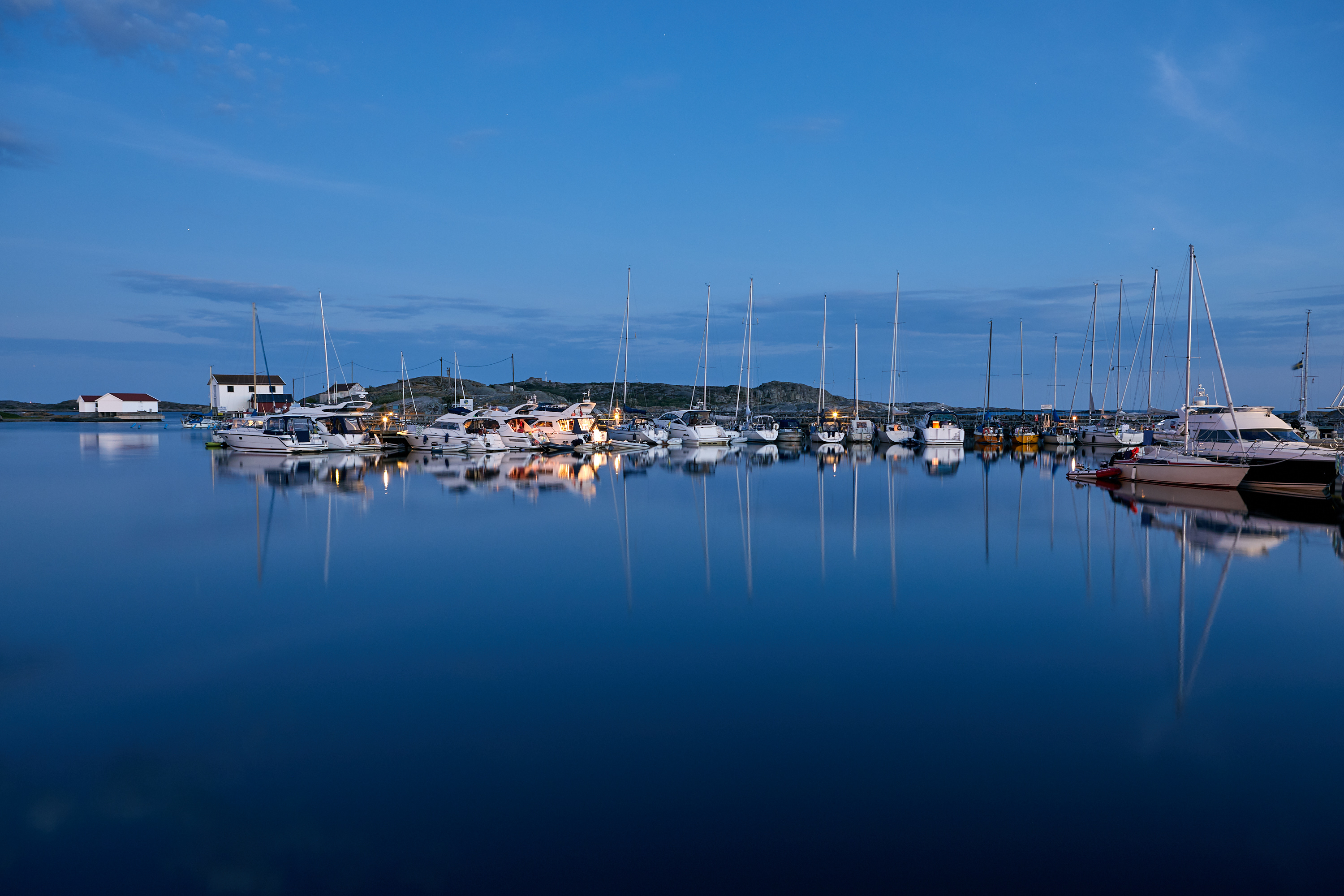 Summer in the archipelago of Bohuslän