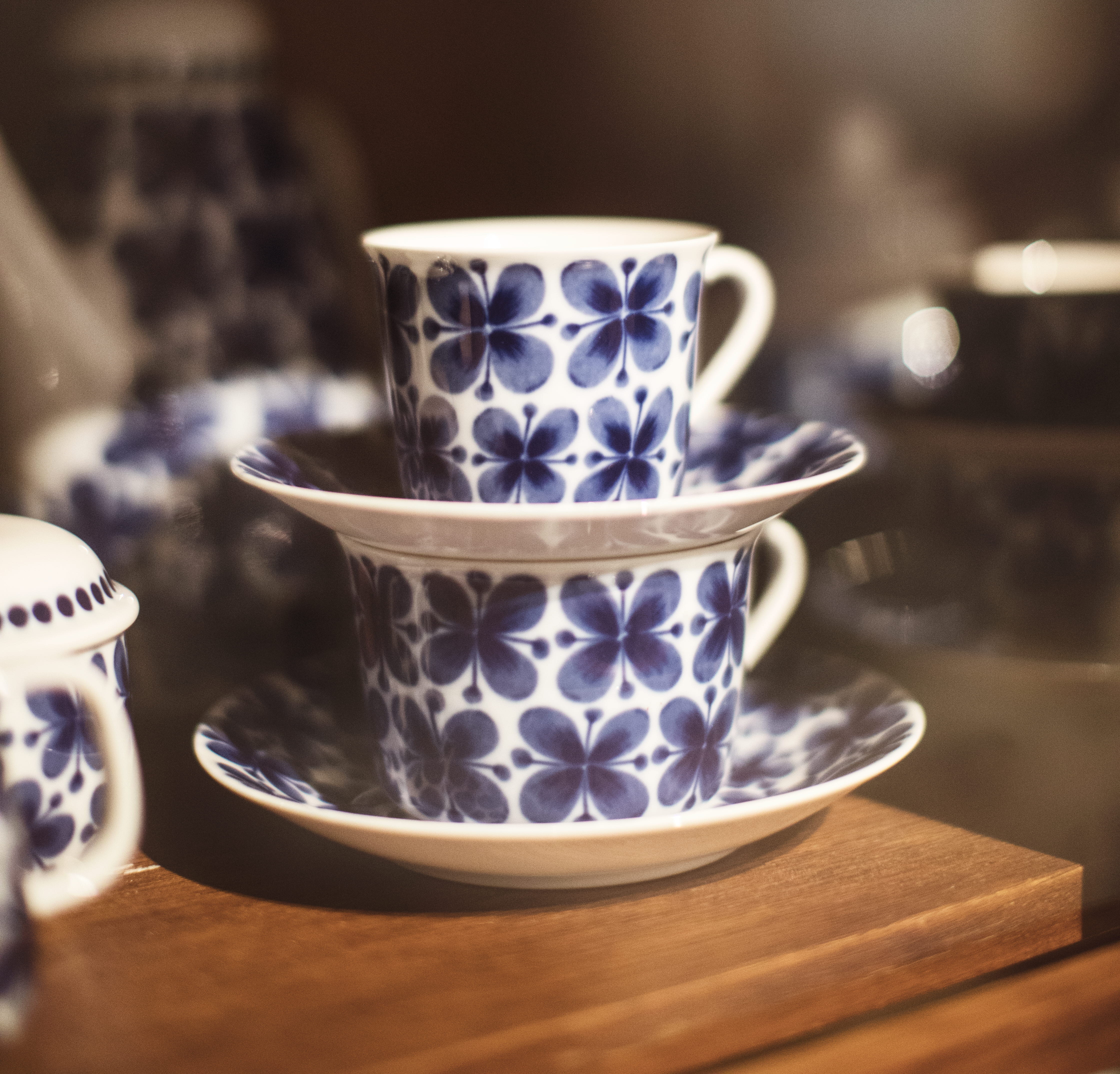 Mon ami, porcelain at Rörstrands Museum