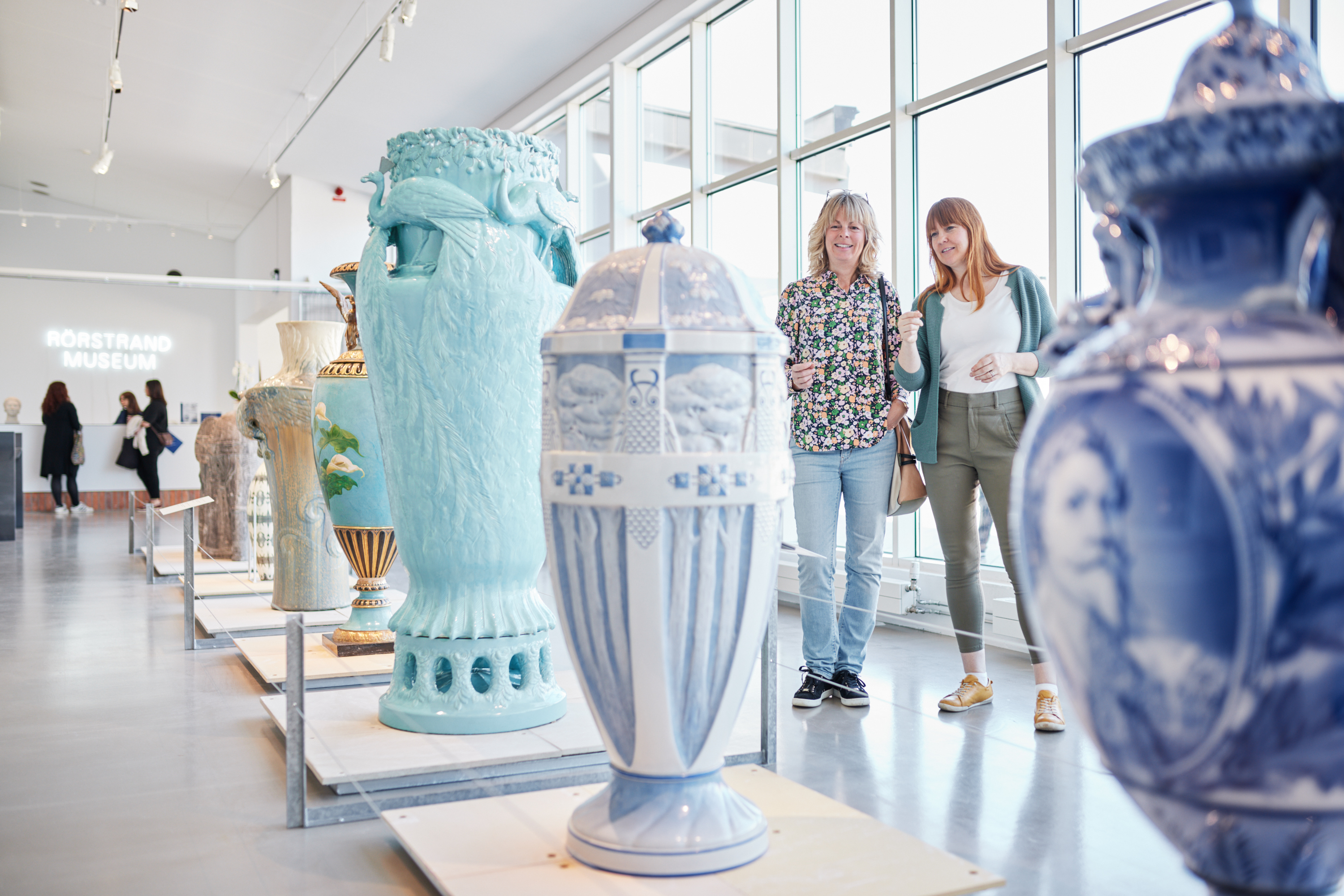 Kvinnor på Rörstrand Museum och Café