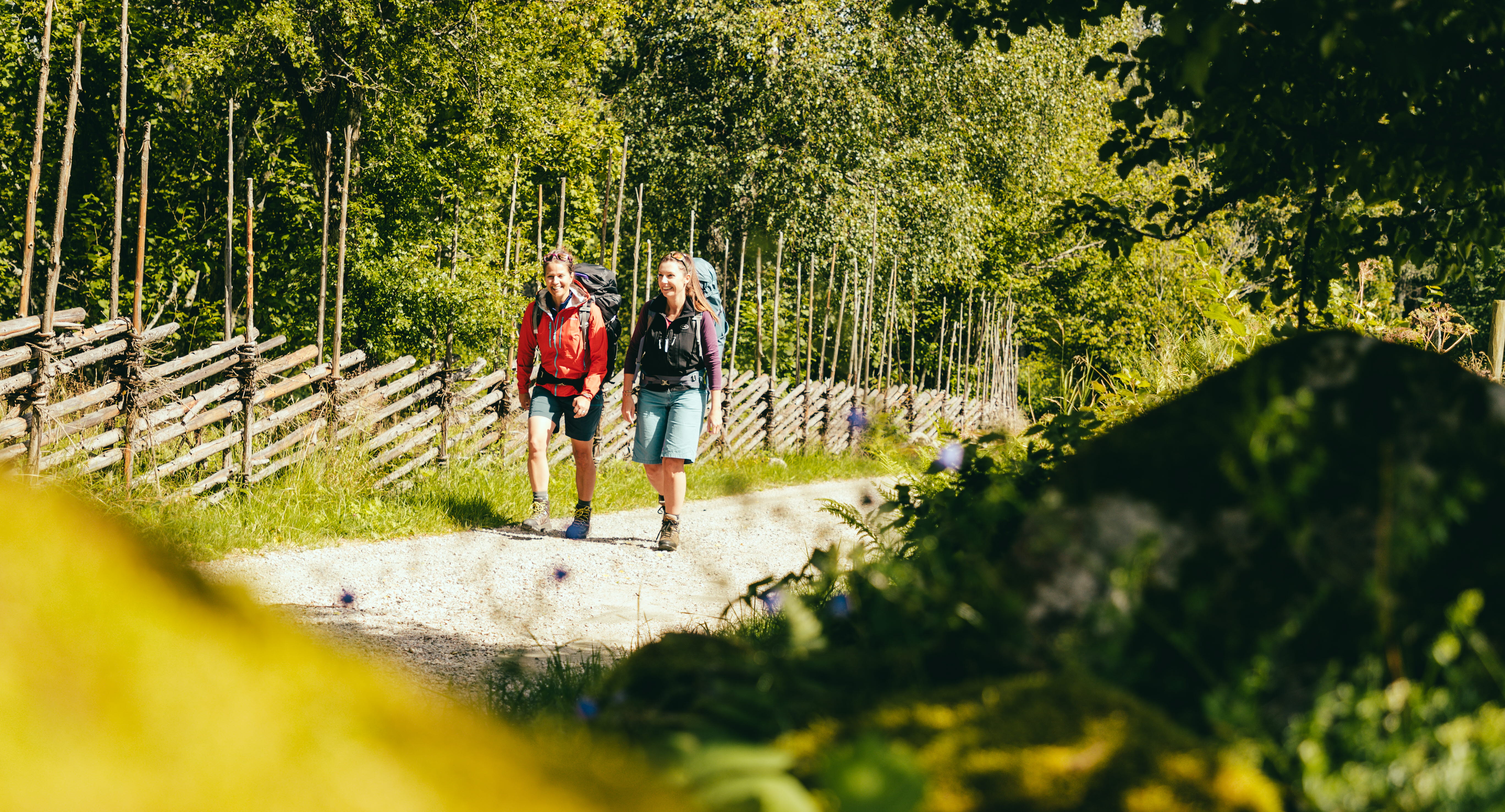 Vandring Sjuhäradsleden