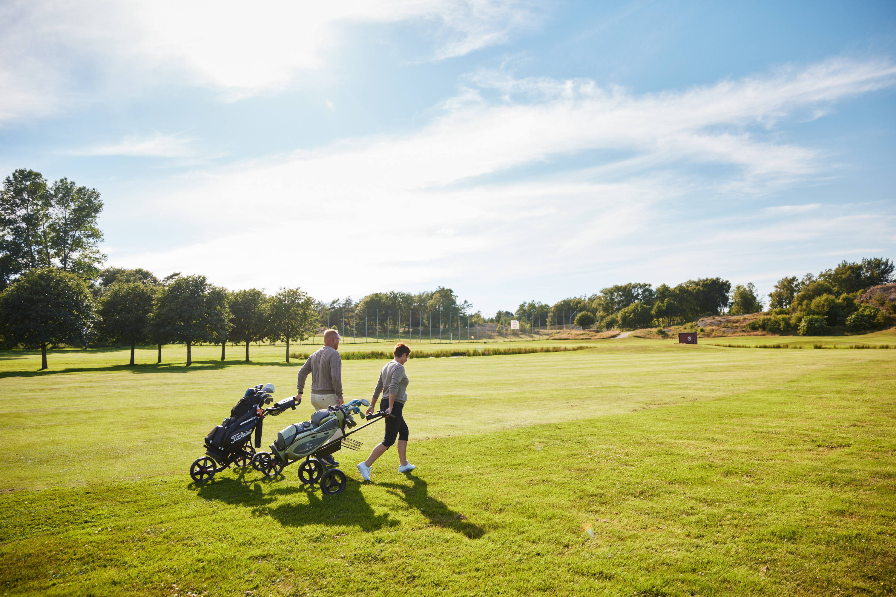 Golfare på Skaftö Golfklubb