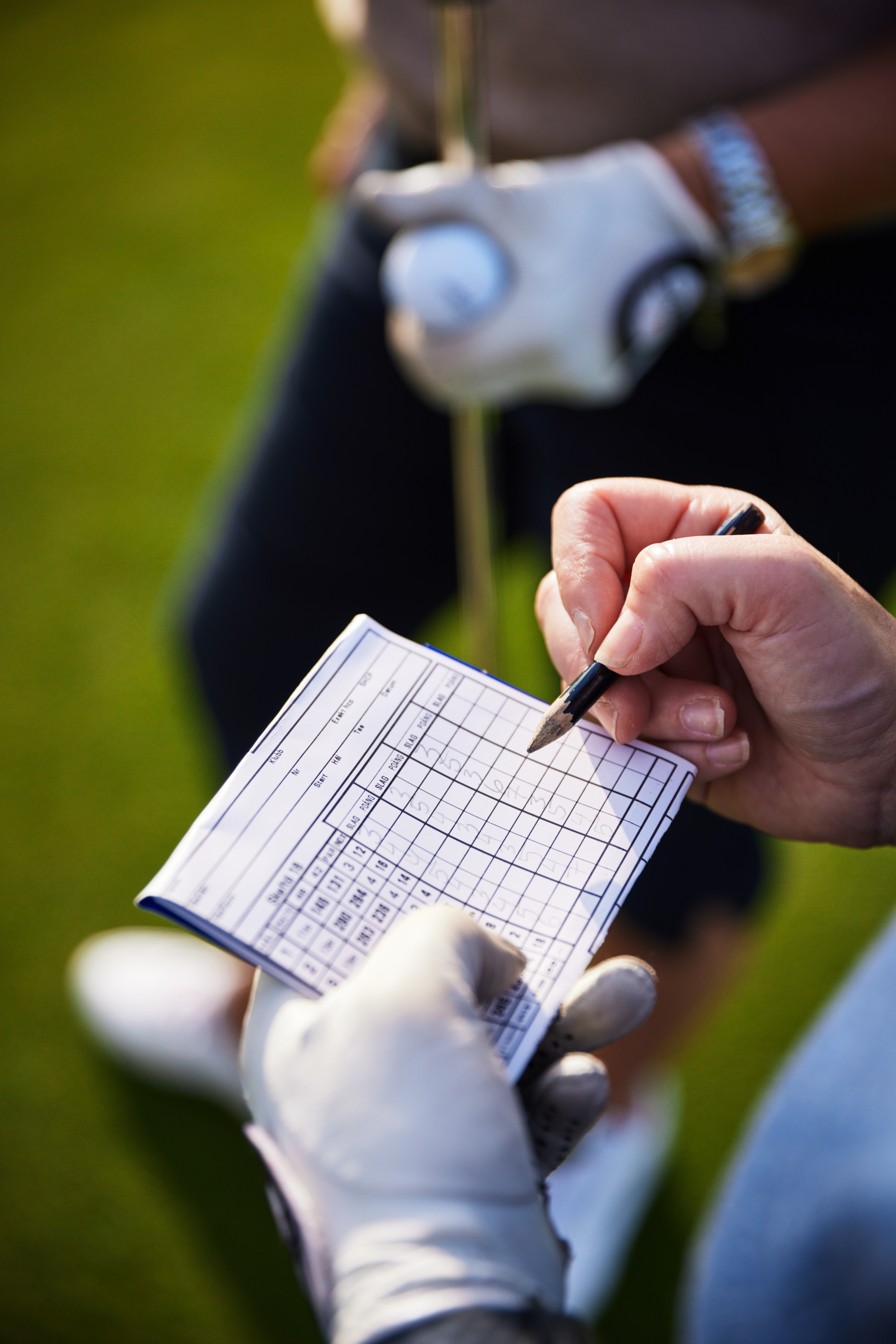 Golfare på Skaftö Golfklubb