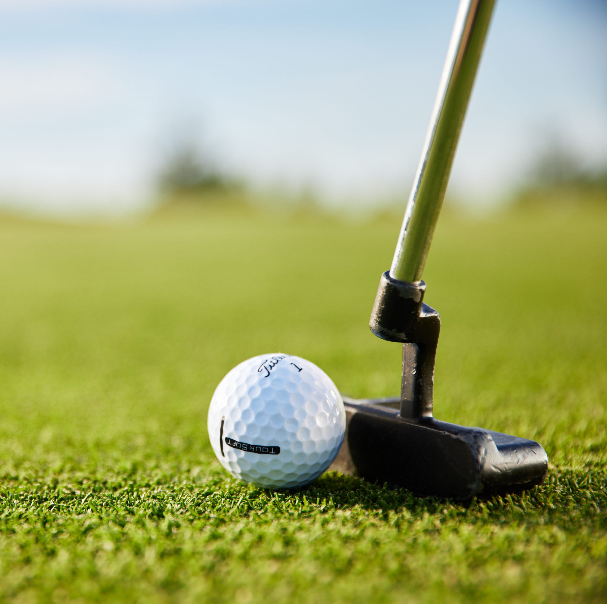 Golfare på Skaftö Golfklubb