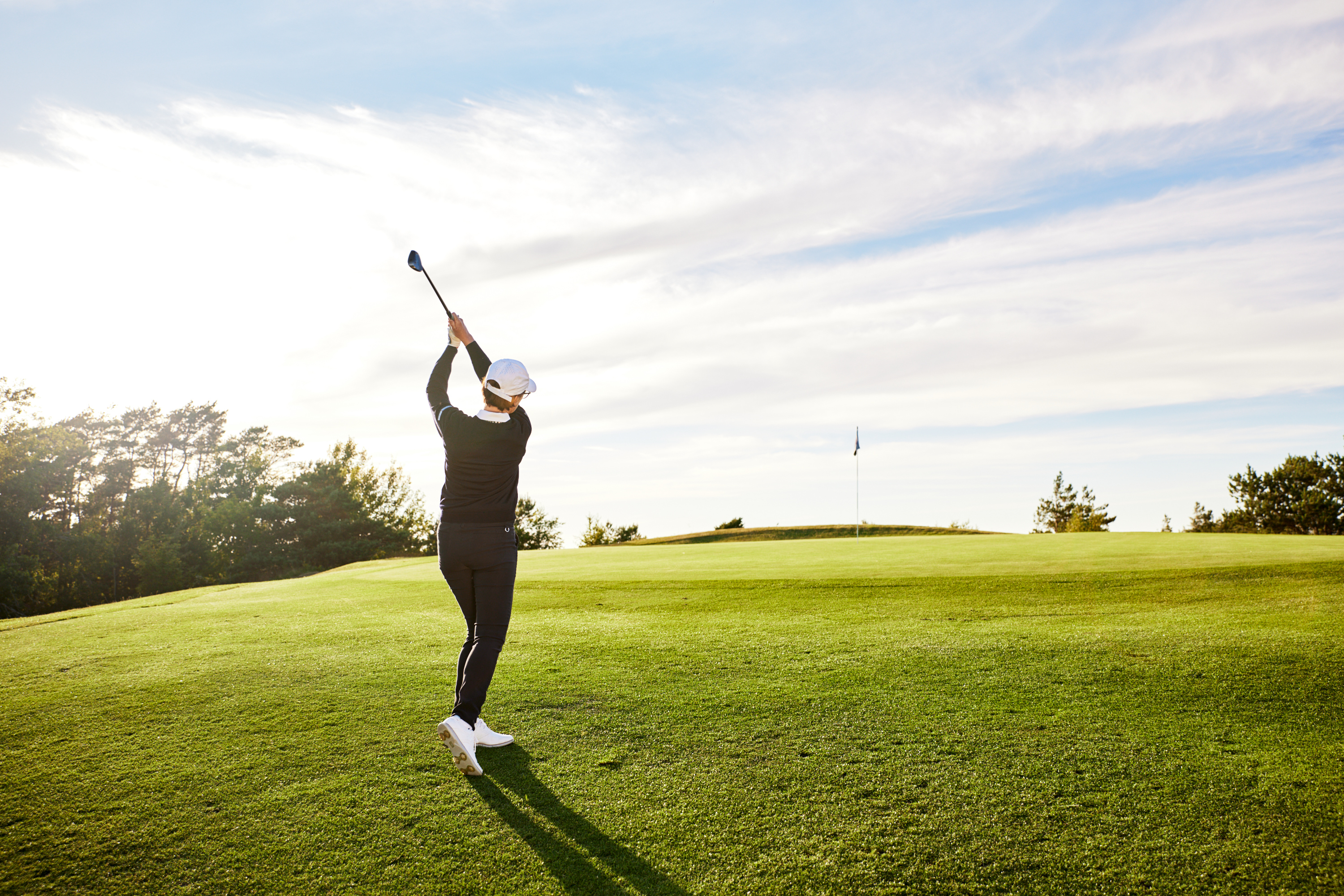 Golfare på Skaftö Golfklubb