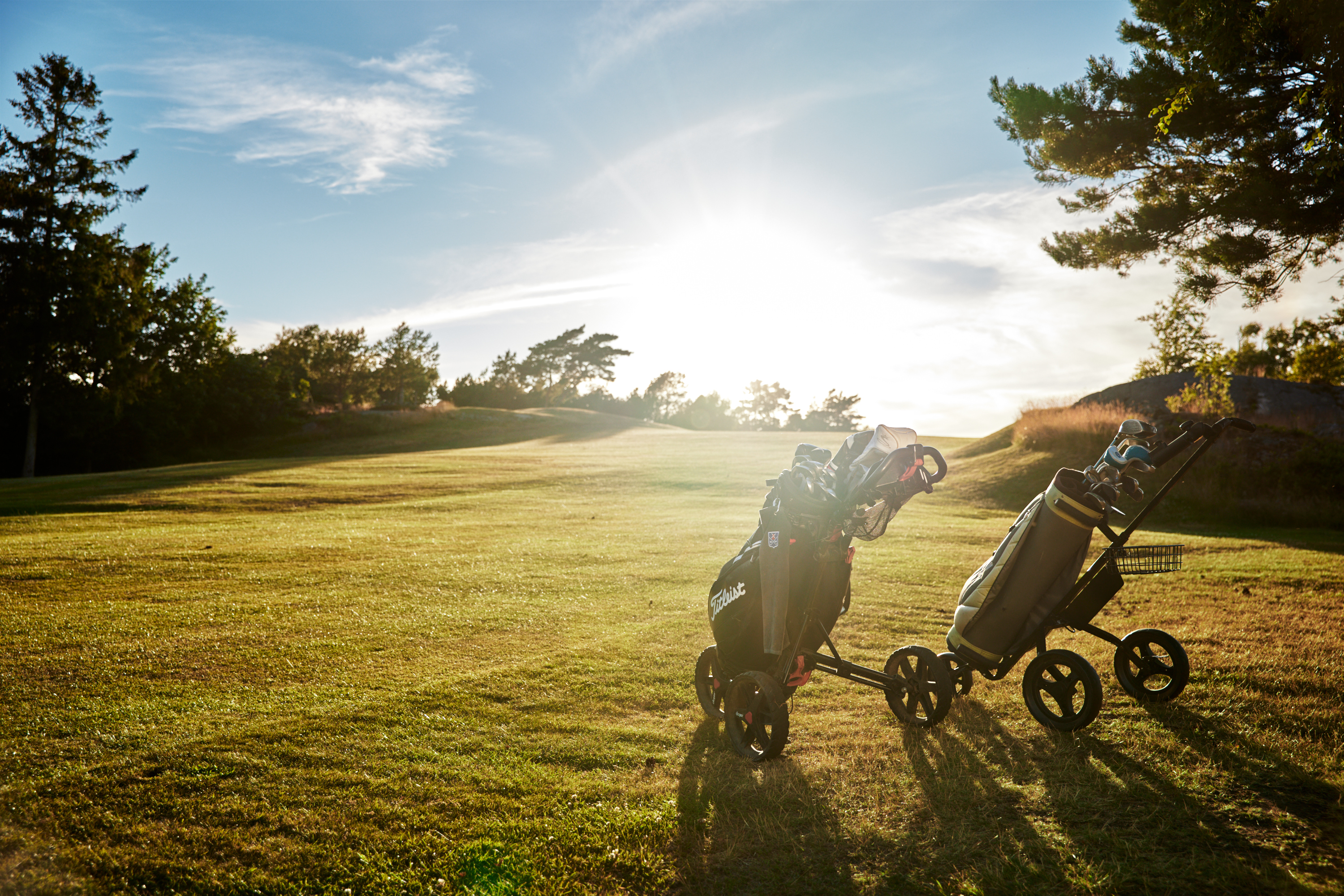 Golfare på Skaftö Golfklubb