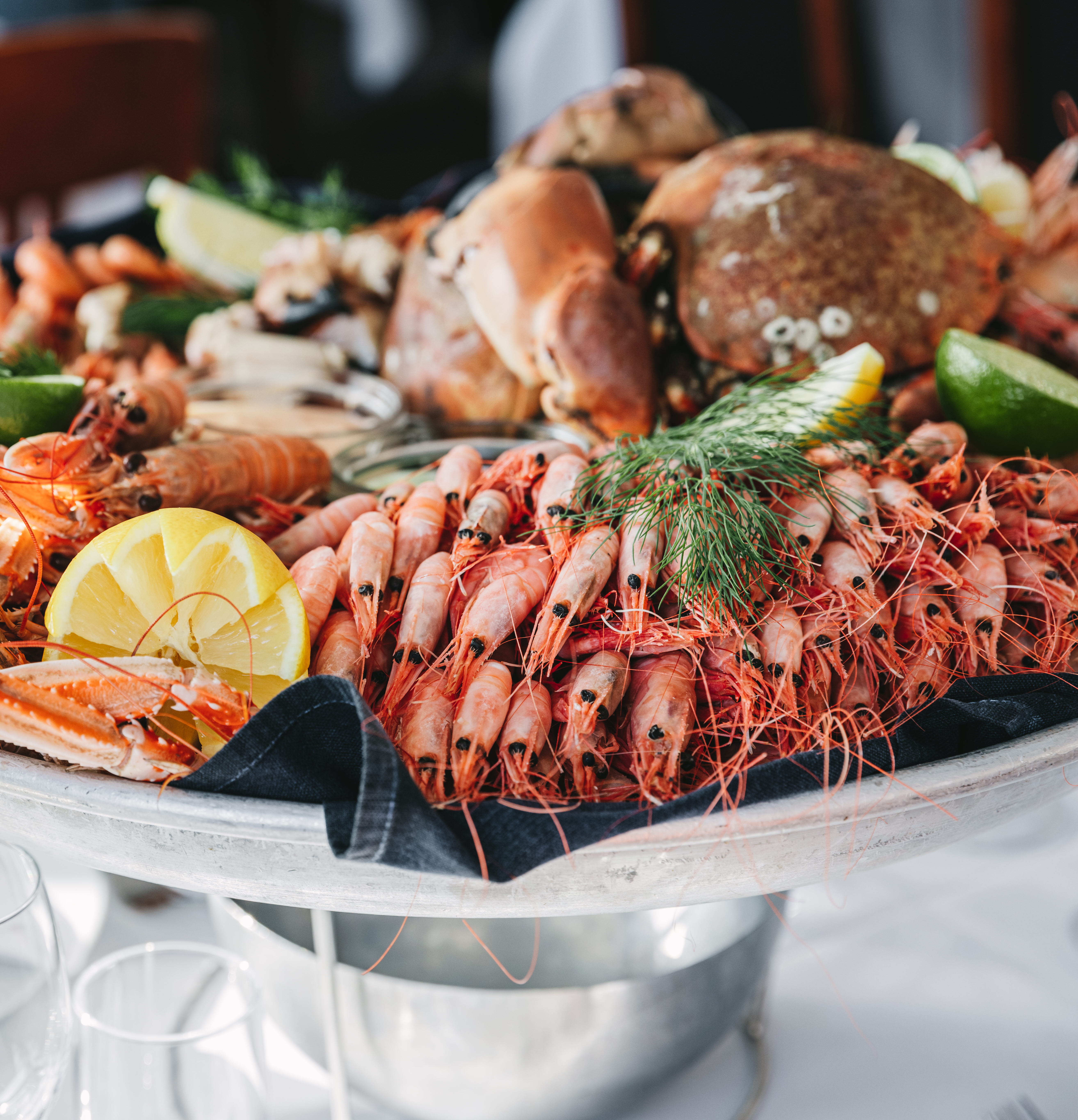 seafood cruise in the archipelago