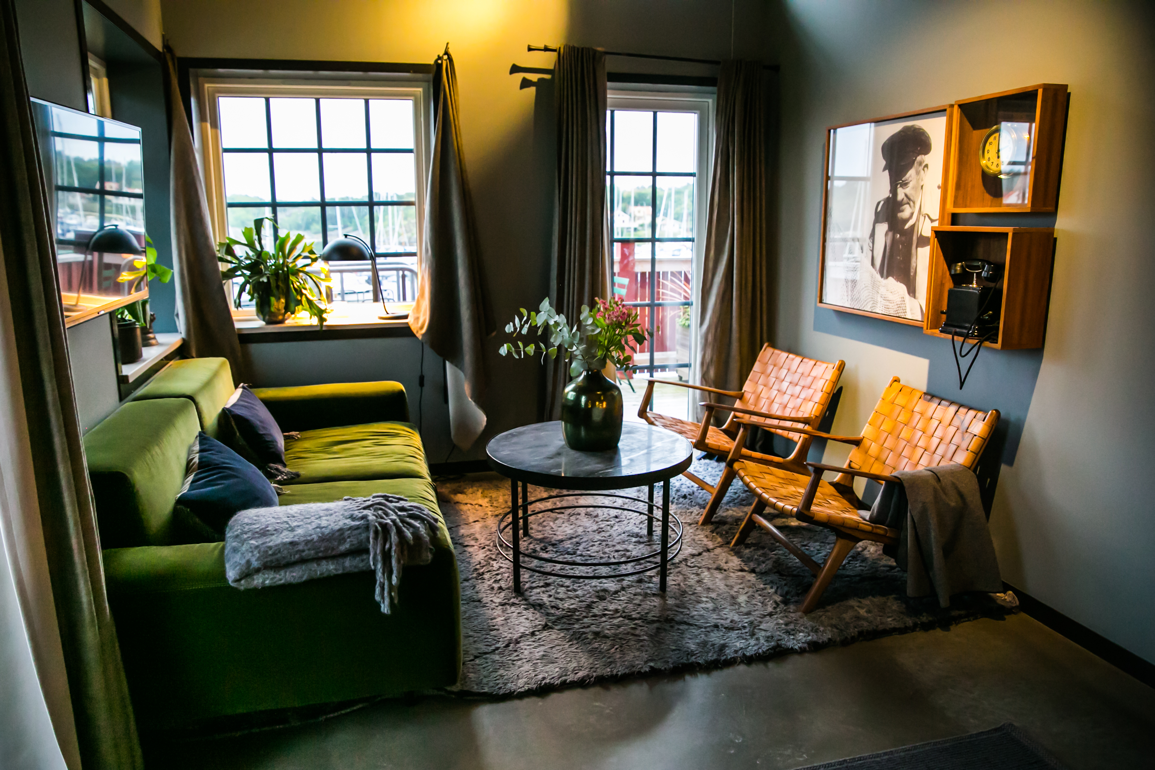 Hotell rum på Slipens Hotell i Fiskebäckskil