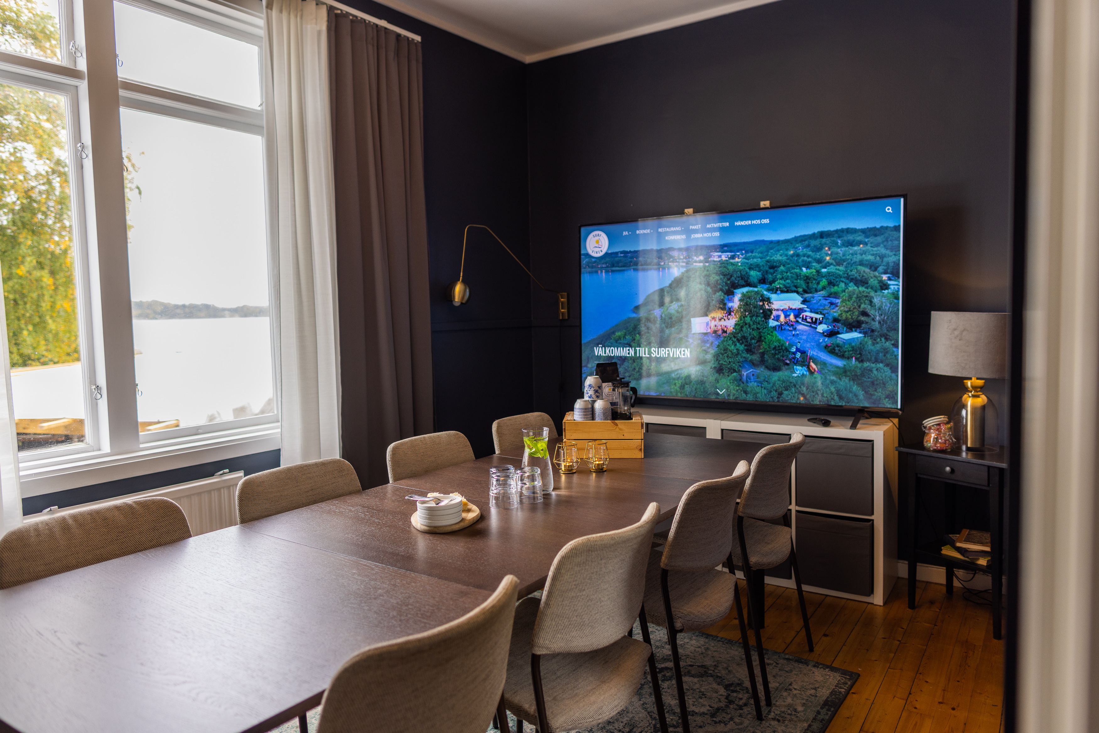 Meeting room at Surfviken Camping, Bed & Breakfast