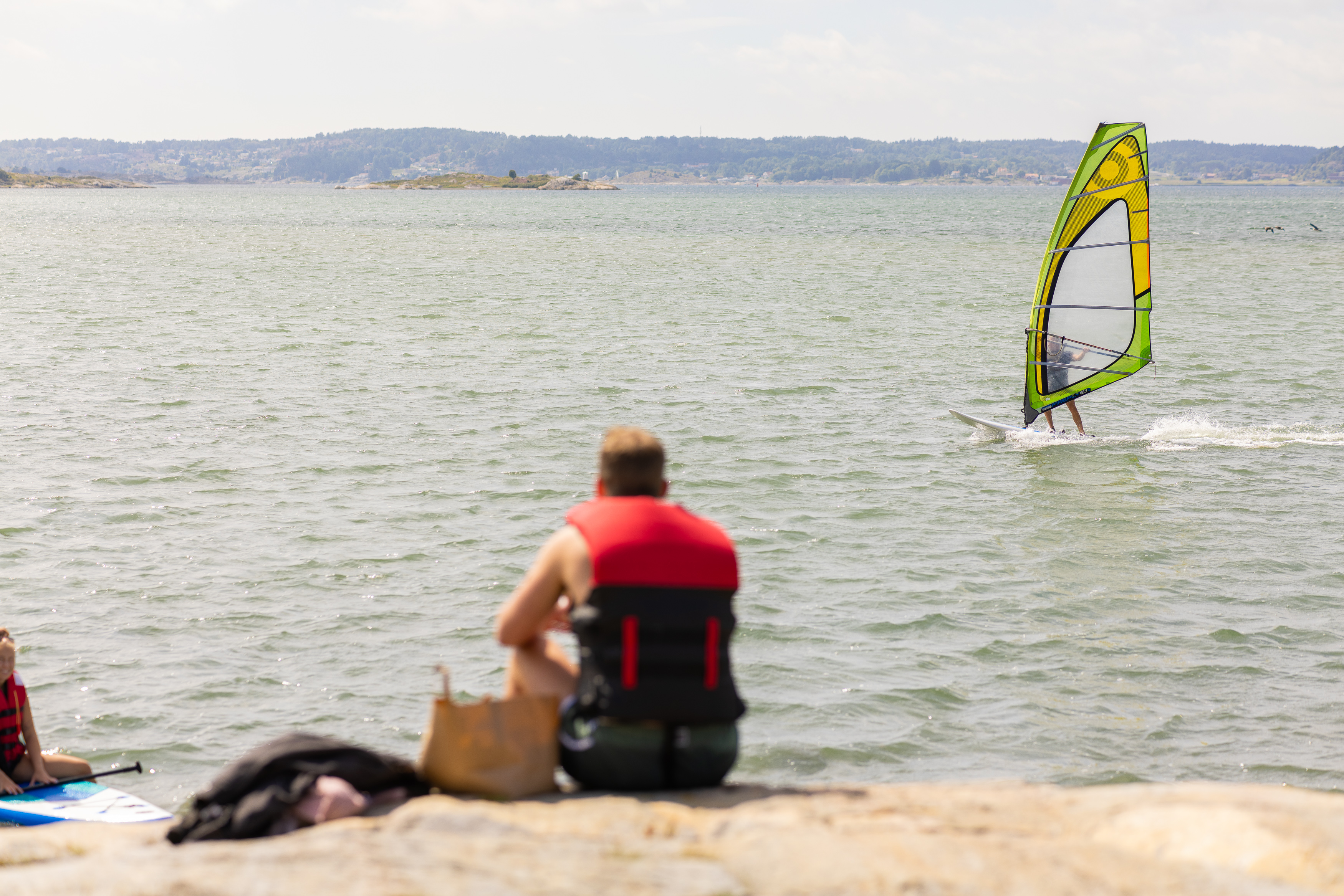 Vatten aktivitet hos Surfviken Camping, Bed & Breakfast