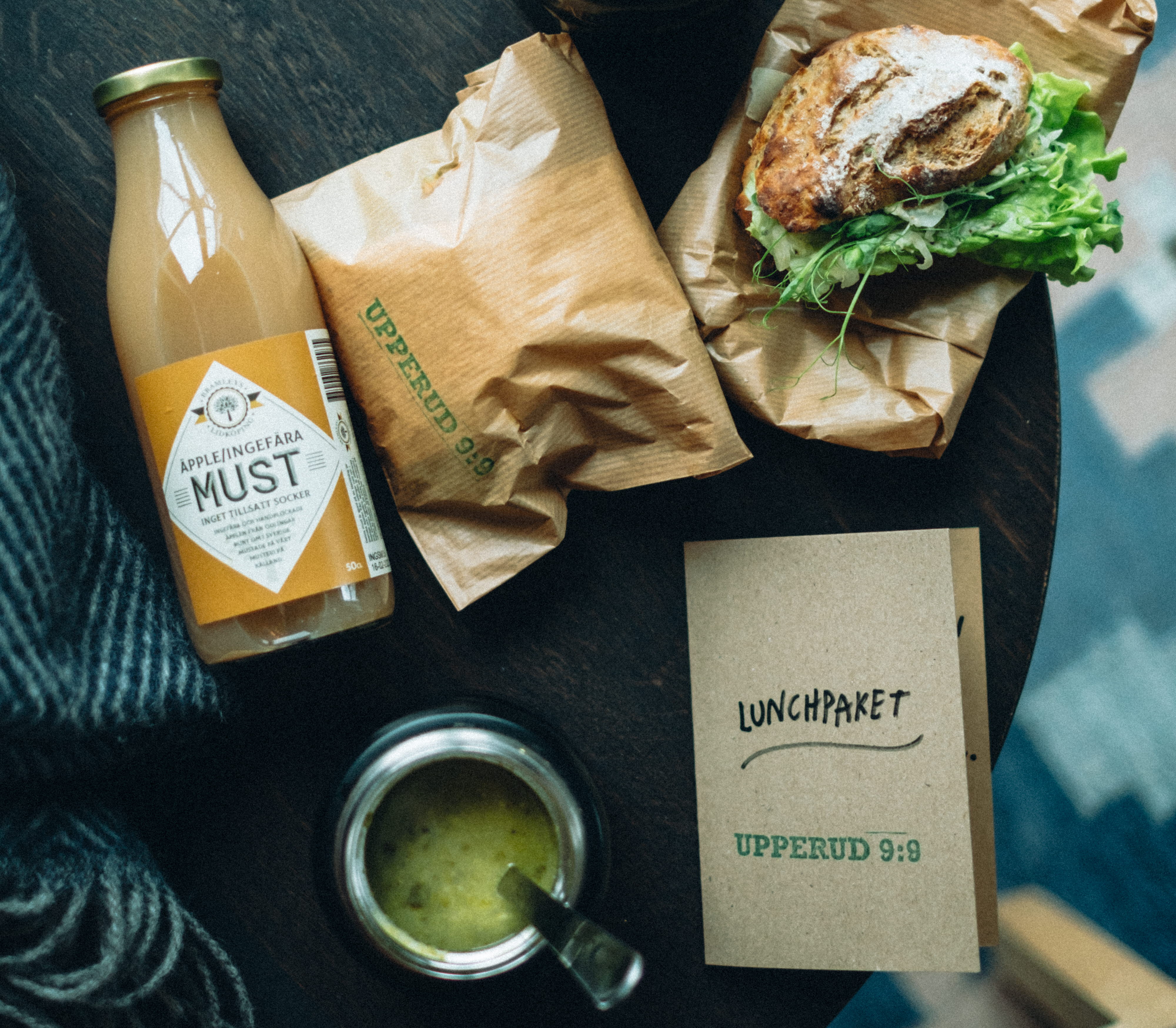 Lunchpaket på Upperud 9:9