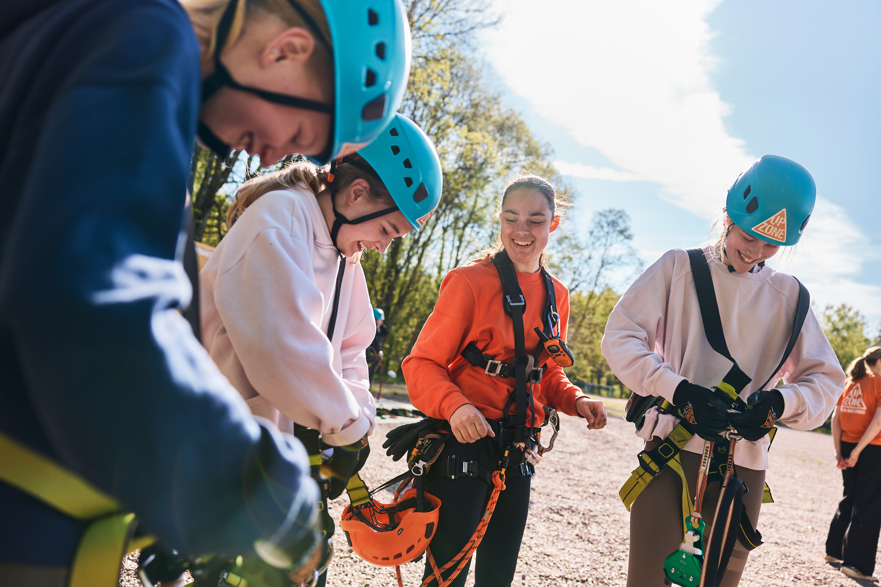 Aktiviteter på hög höjd.