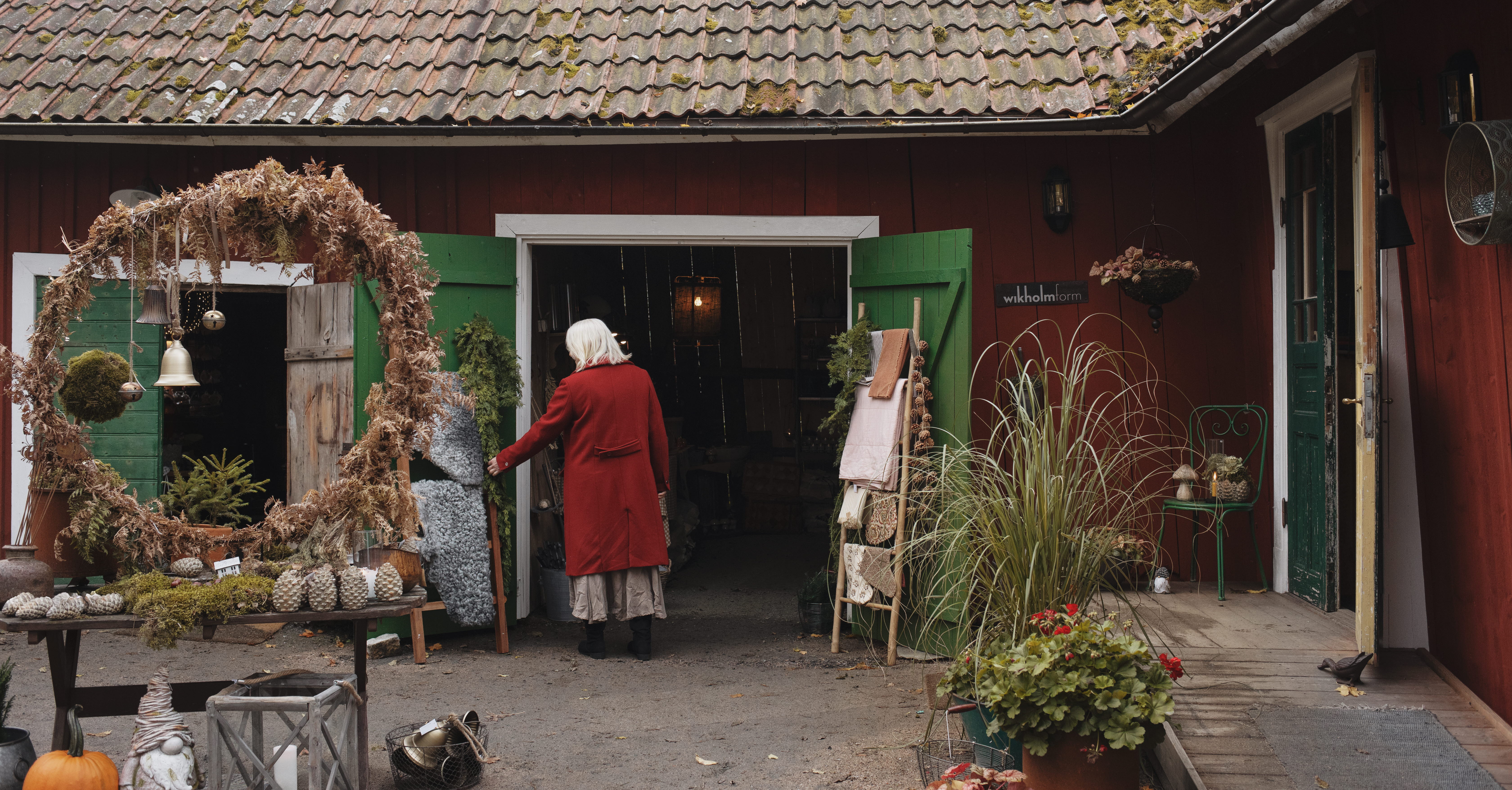 Klostergårdens butik.