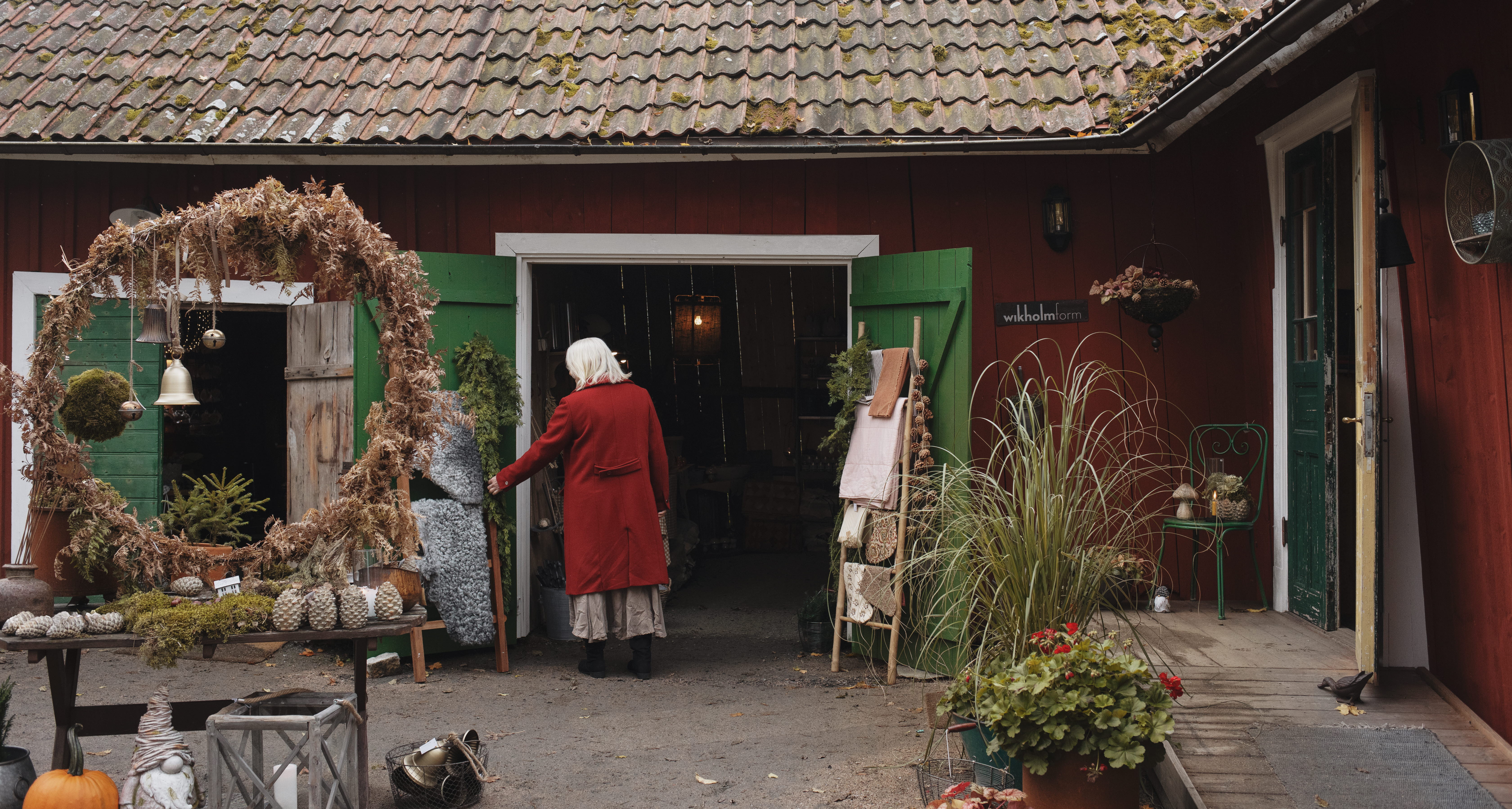 Klostergårdens butik.