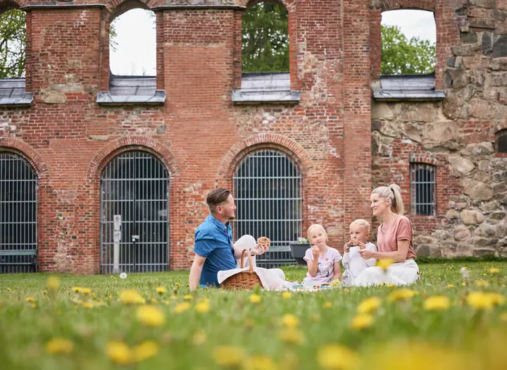 Gräfsnäs slottsruin och park