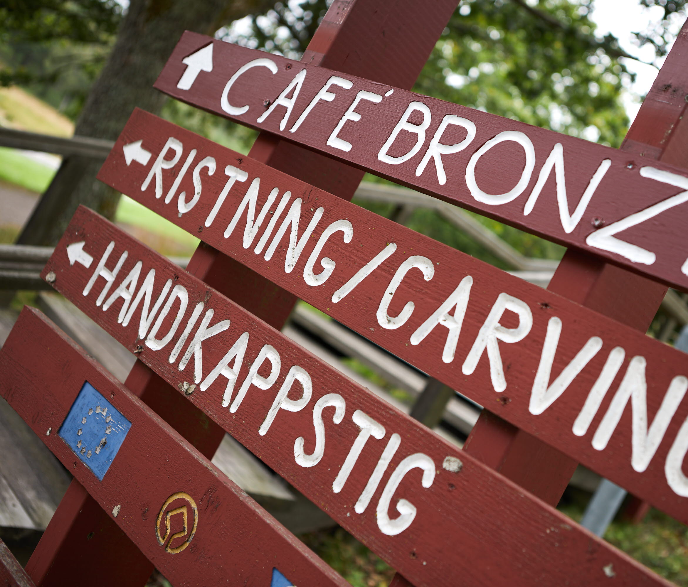 Barn aktiverar sig på Vitlycke museum
