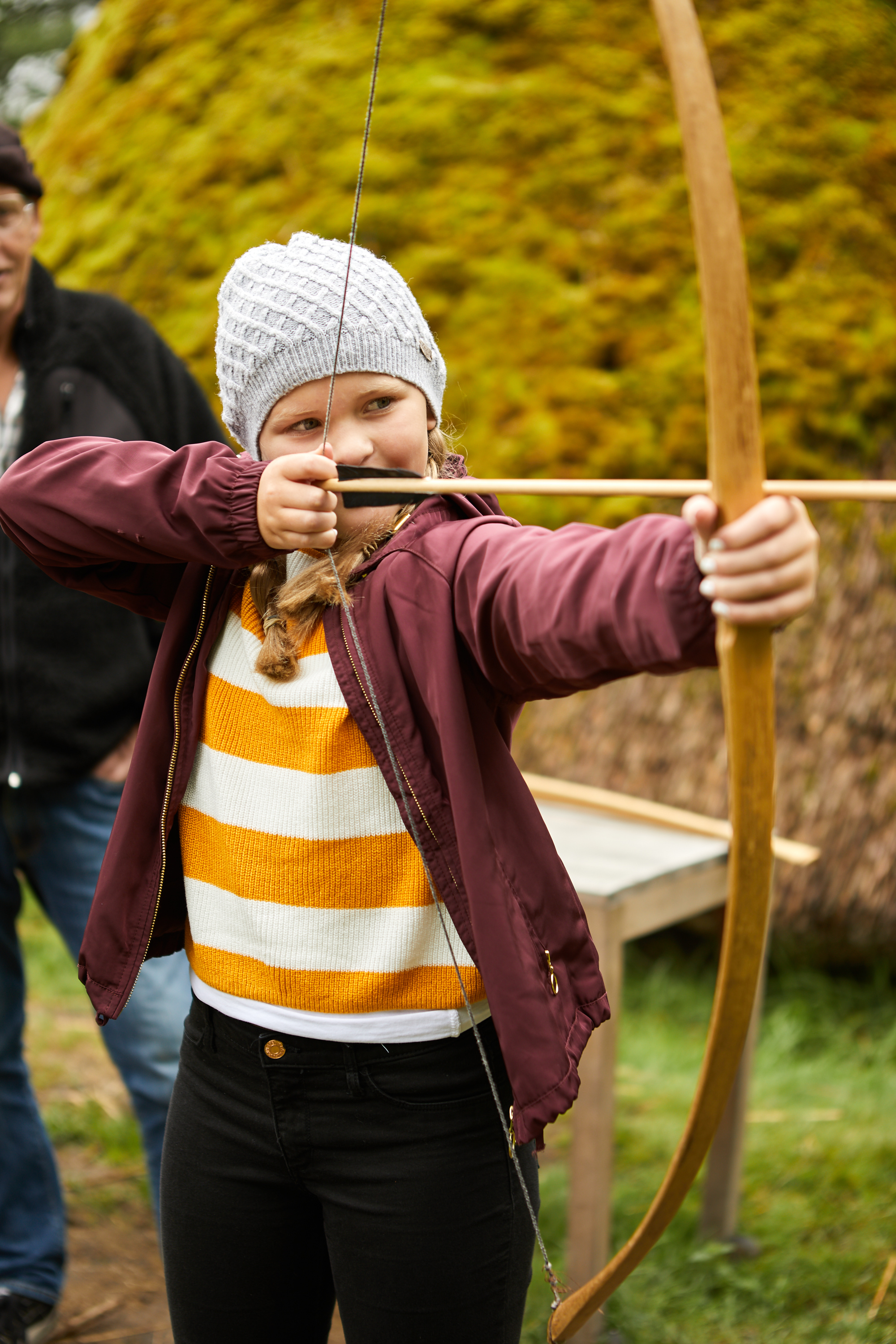 Kids at Vitlycke Museum