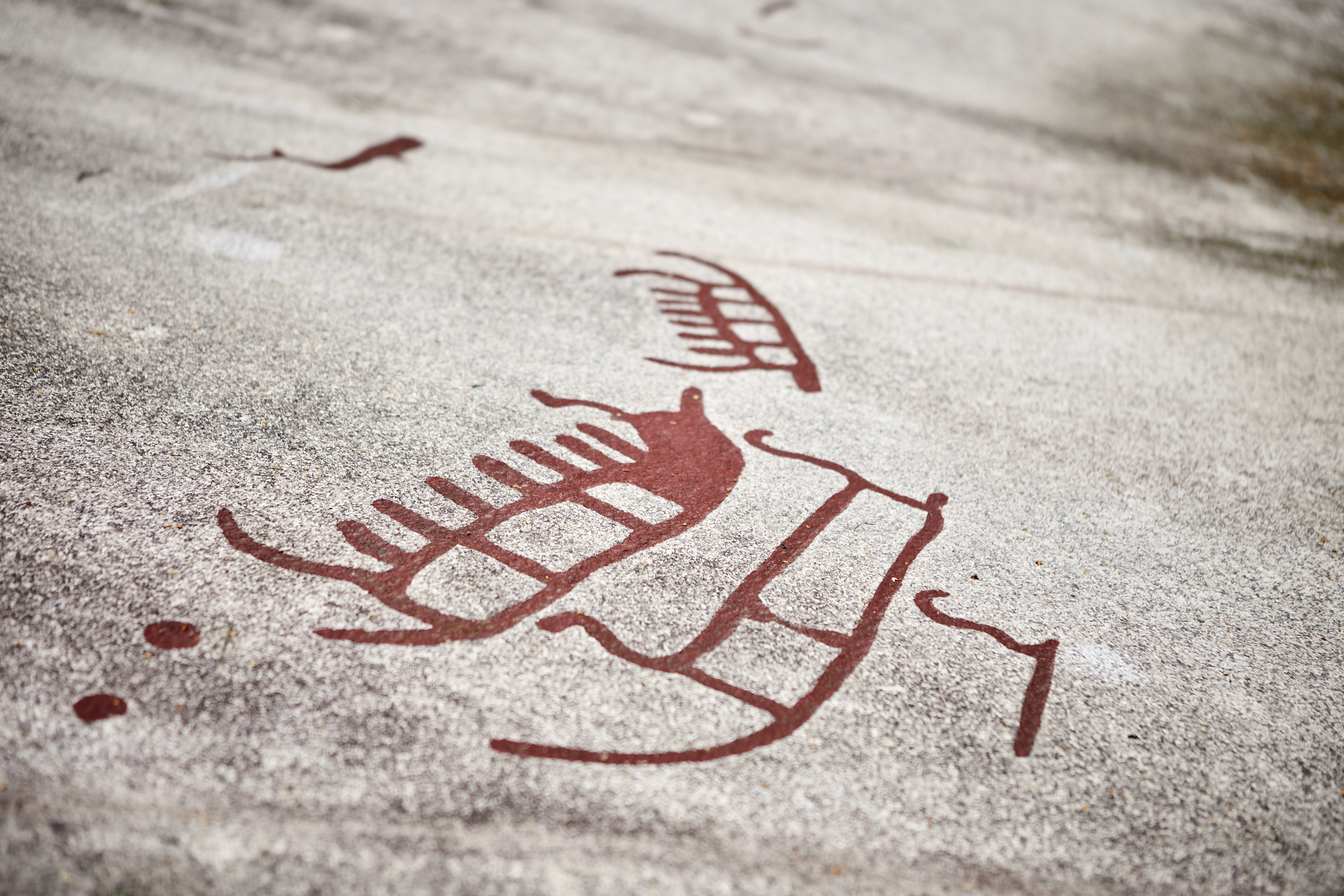 Barn aktiverar sig på Vitlycke museum