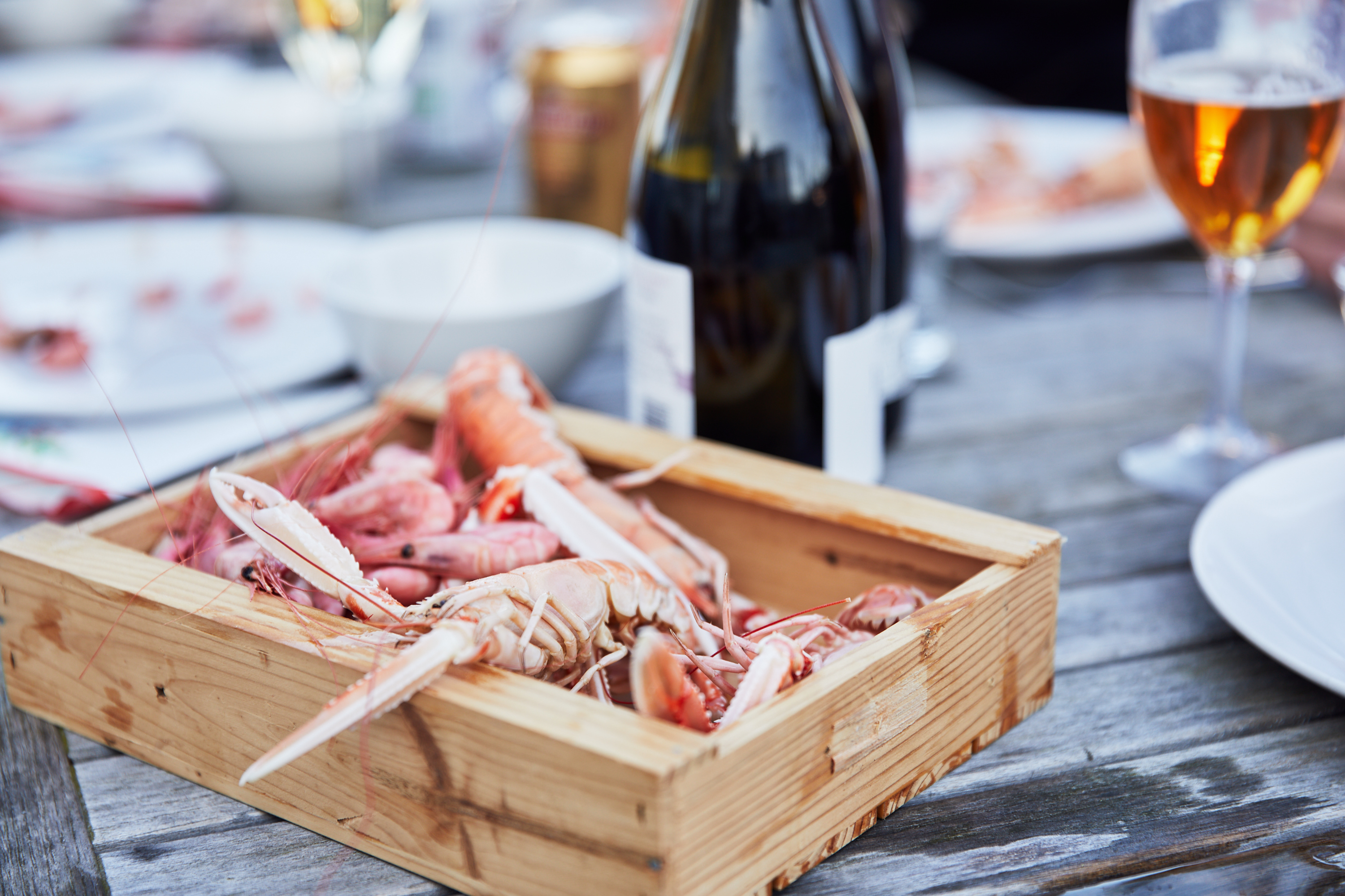 Skaldjur på Vrångö