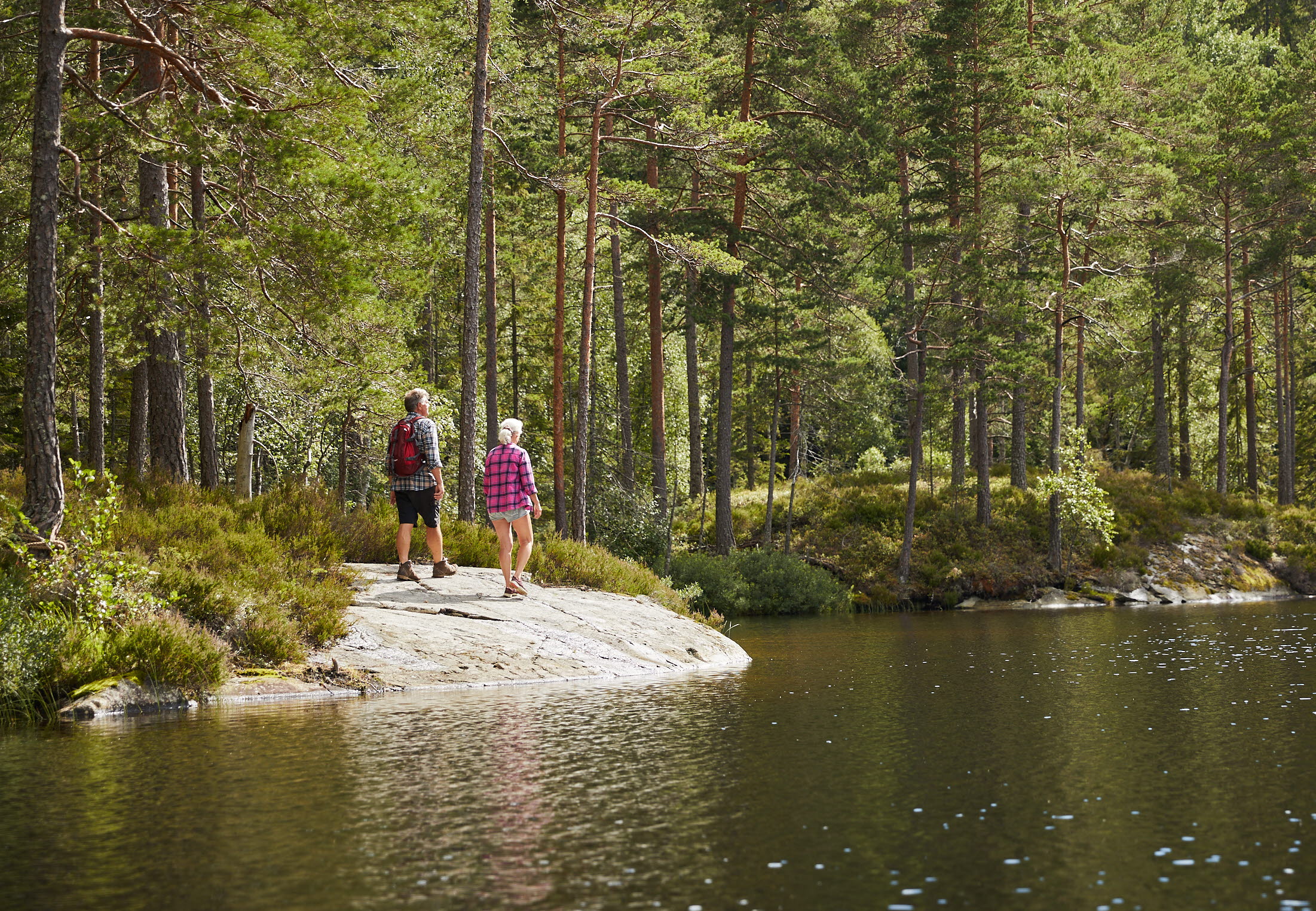 Par som vandrar i Dalsland