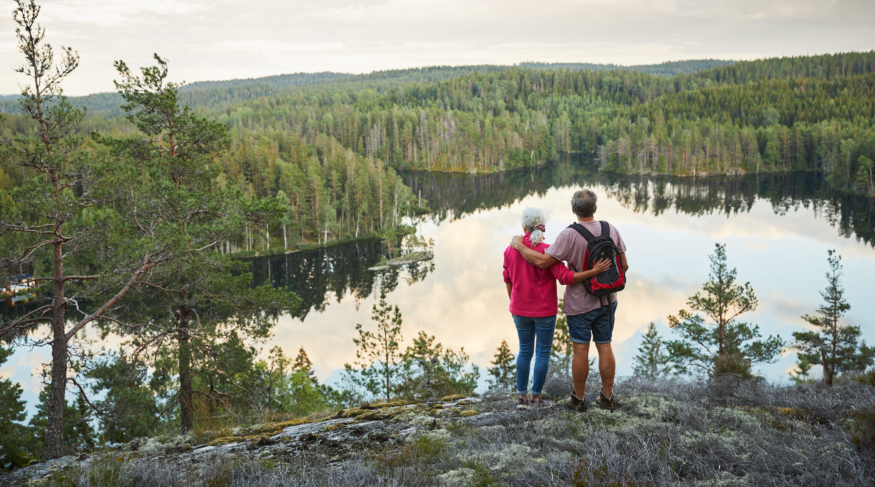 Par som vandrar i Dalsland