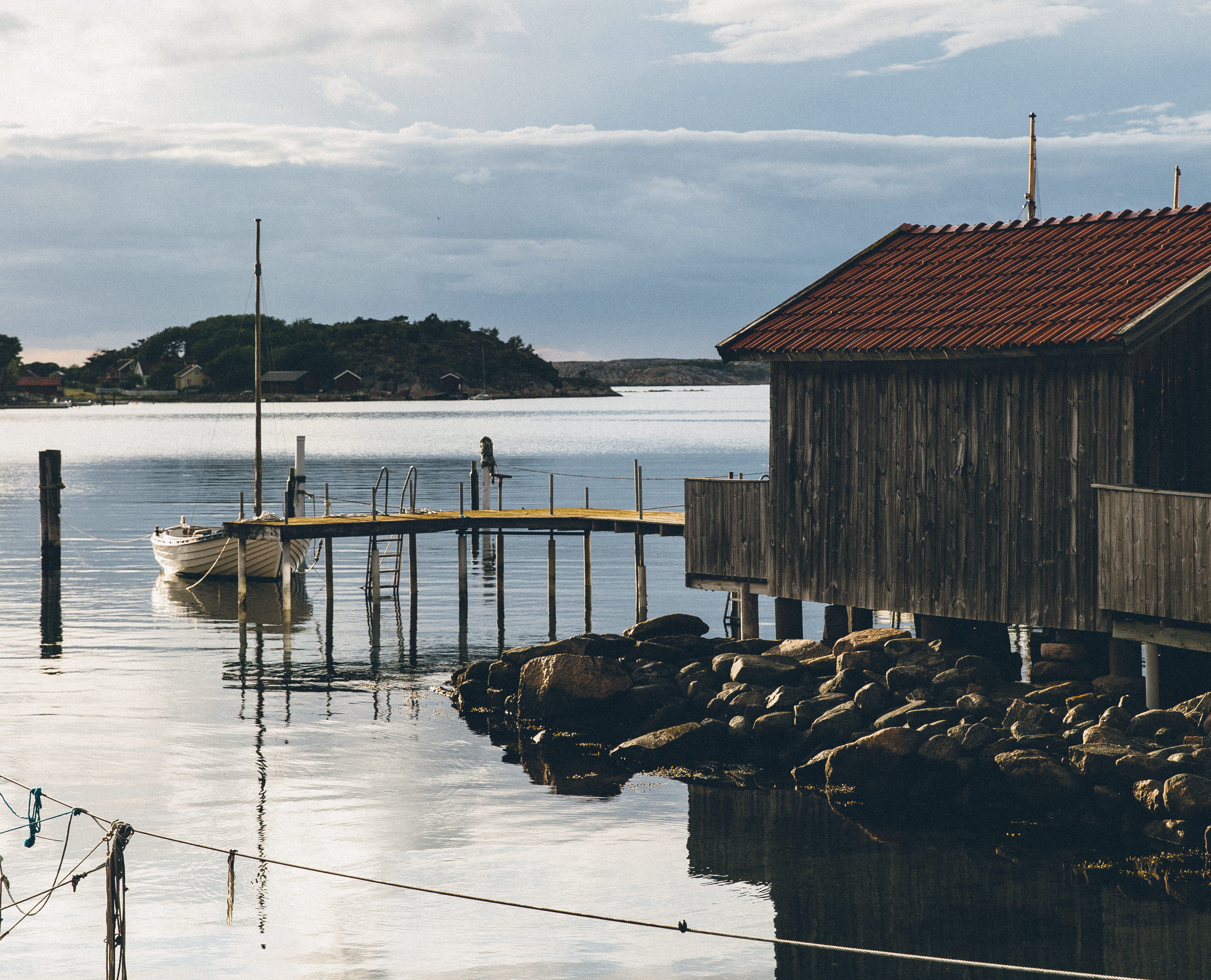 Summer in the archipelago of Bohuslän