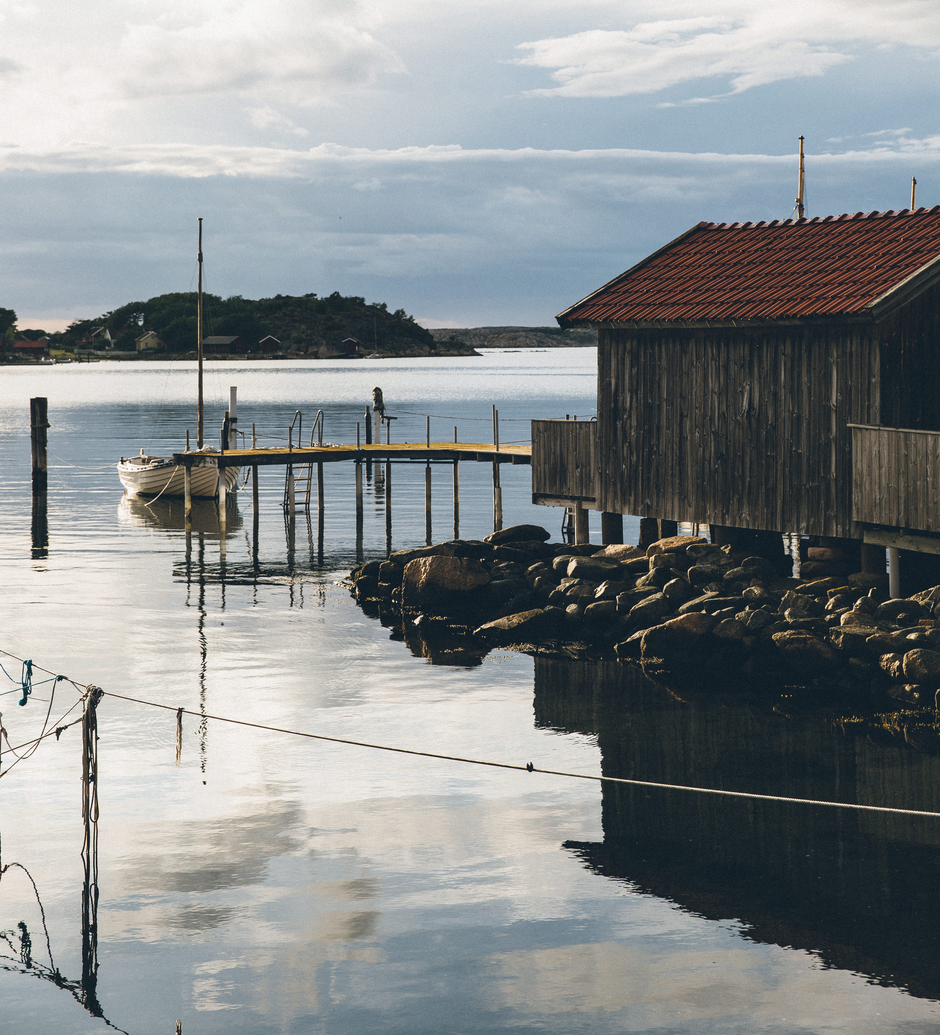 Summer in the archipelago of Bohuslän