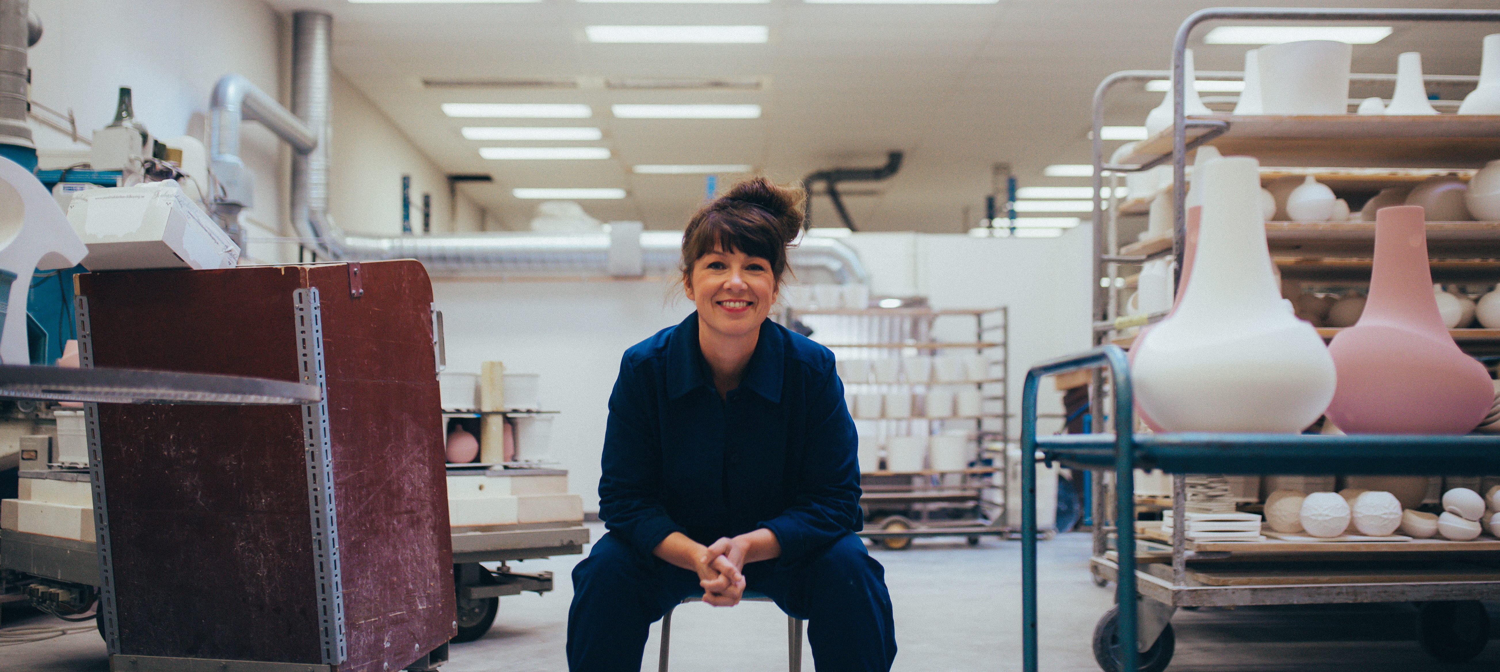 Porclain in Lidköping, Anna Elzer Oscarson