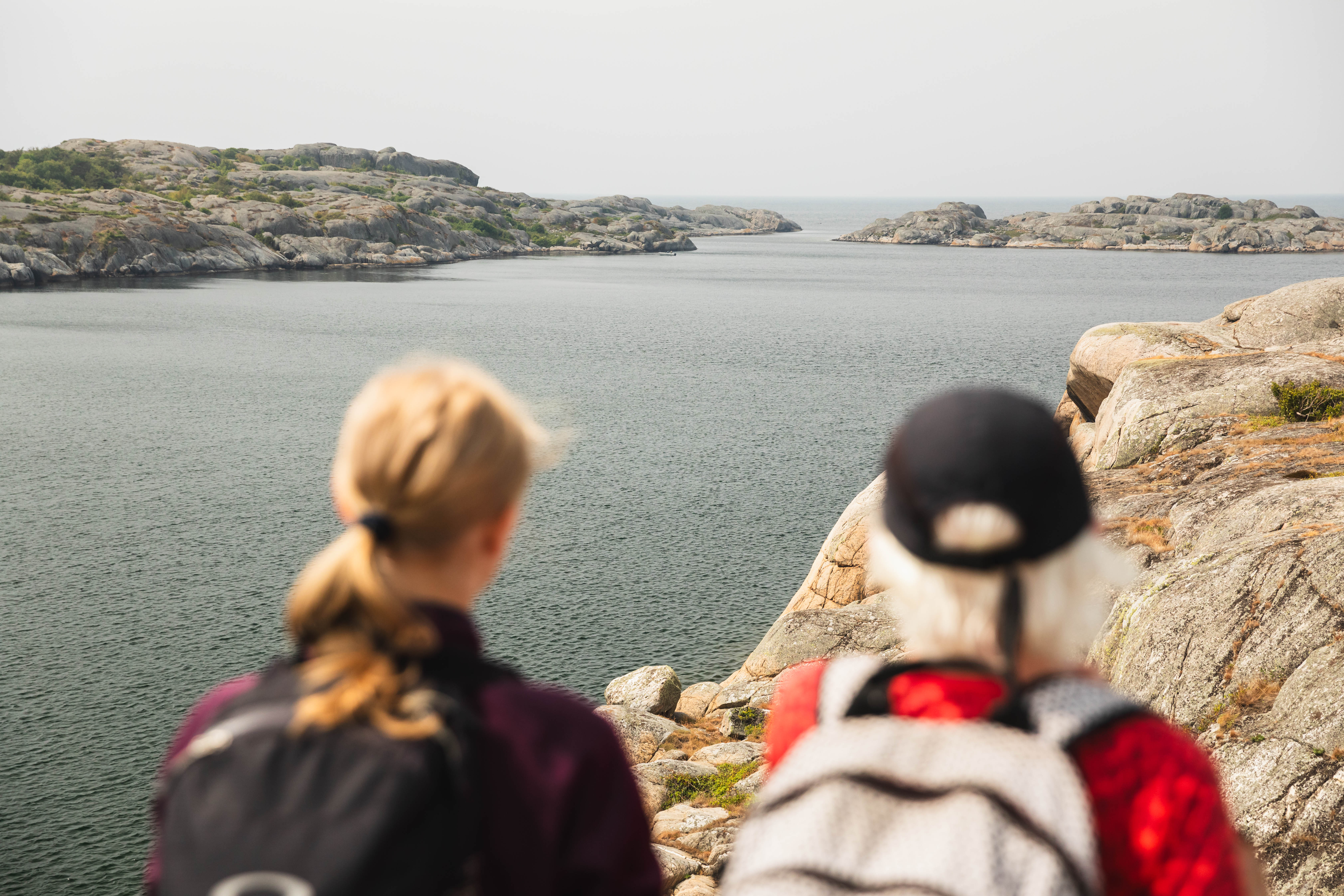 Hiking at Skärgårdsleden on Öckerö.