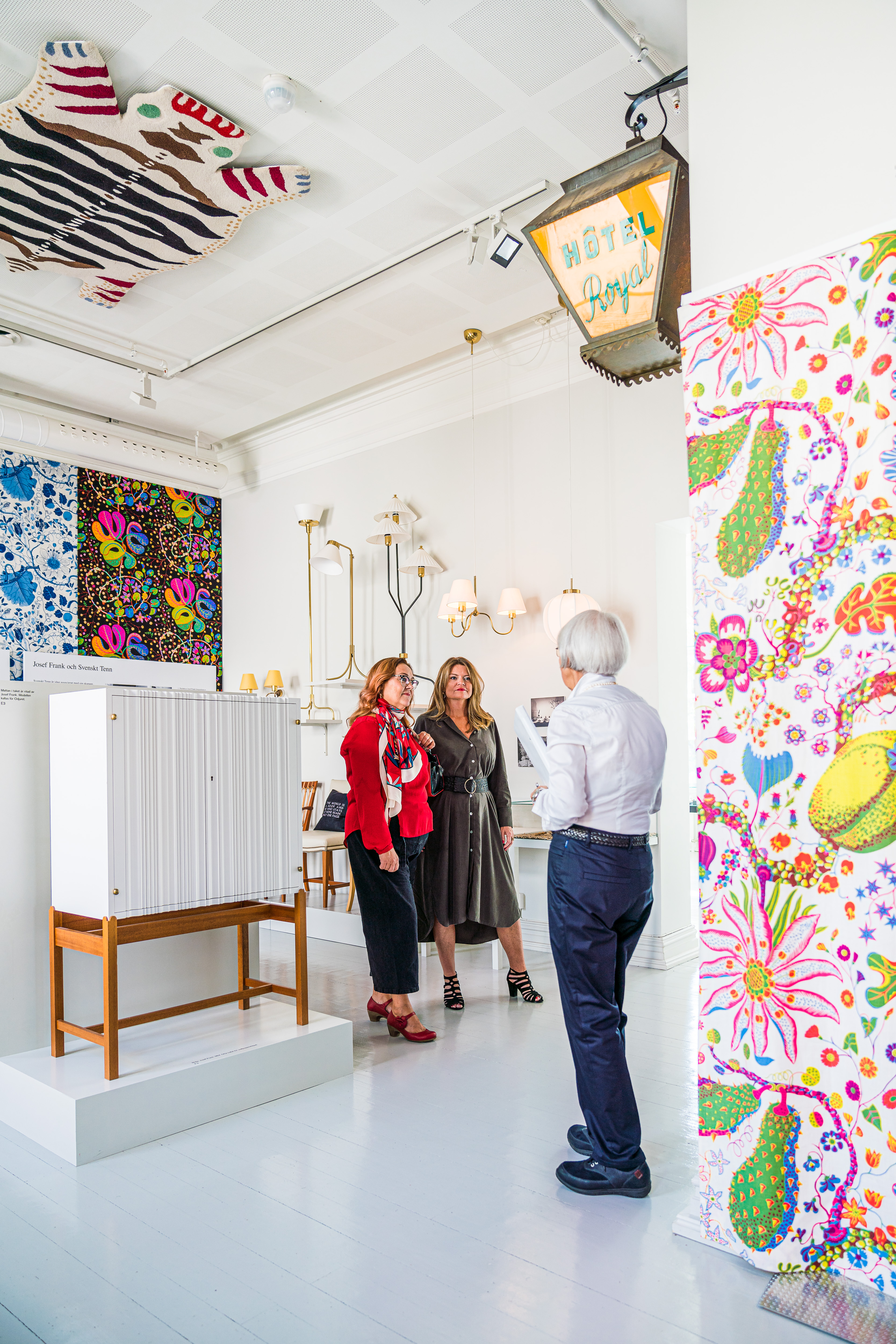 Women at Estrid Ericson exhibition