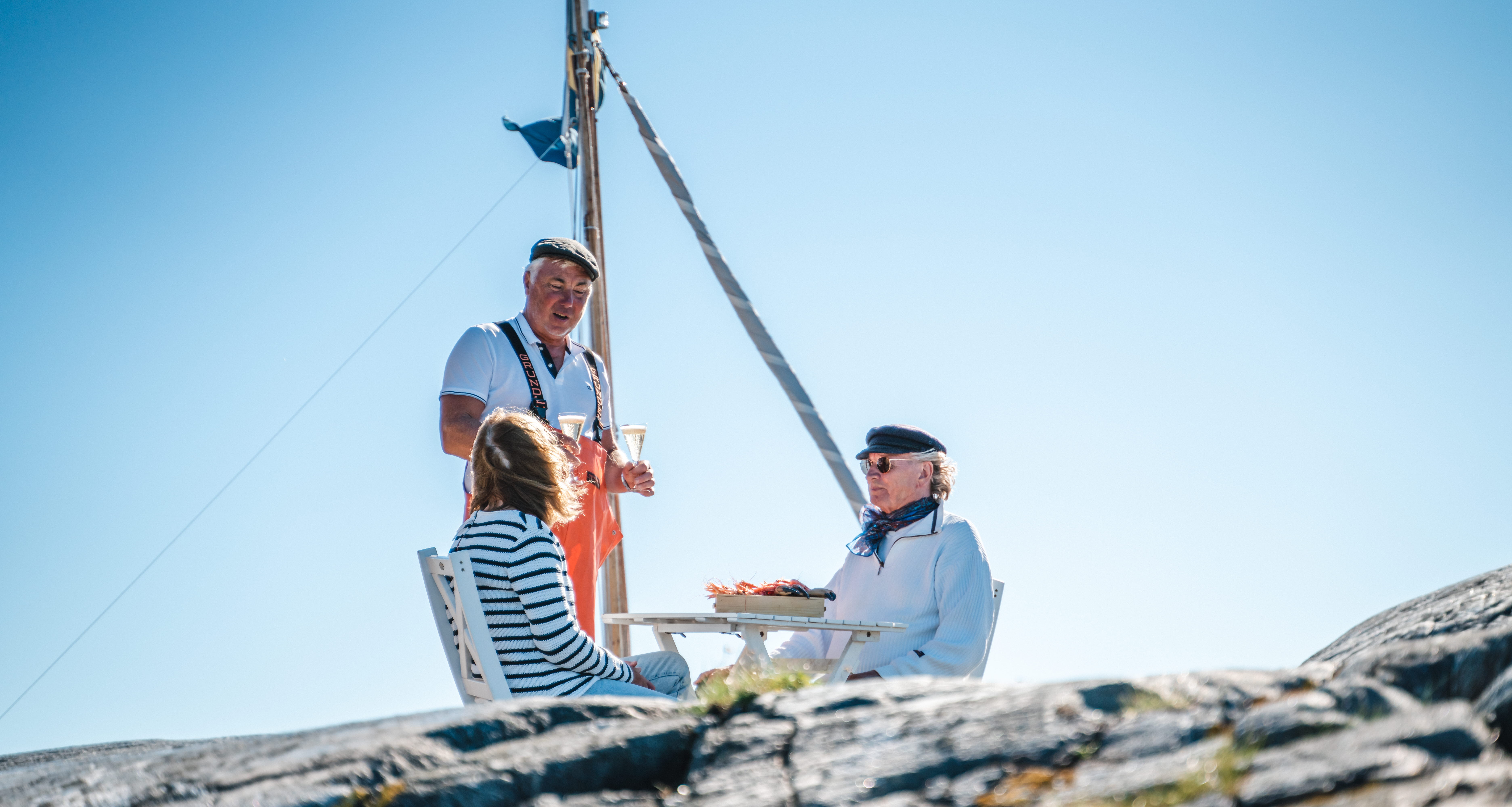 Boat trip in the archipelago
