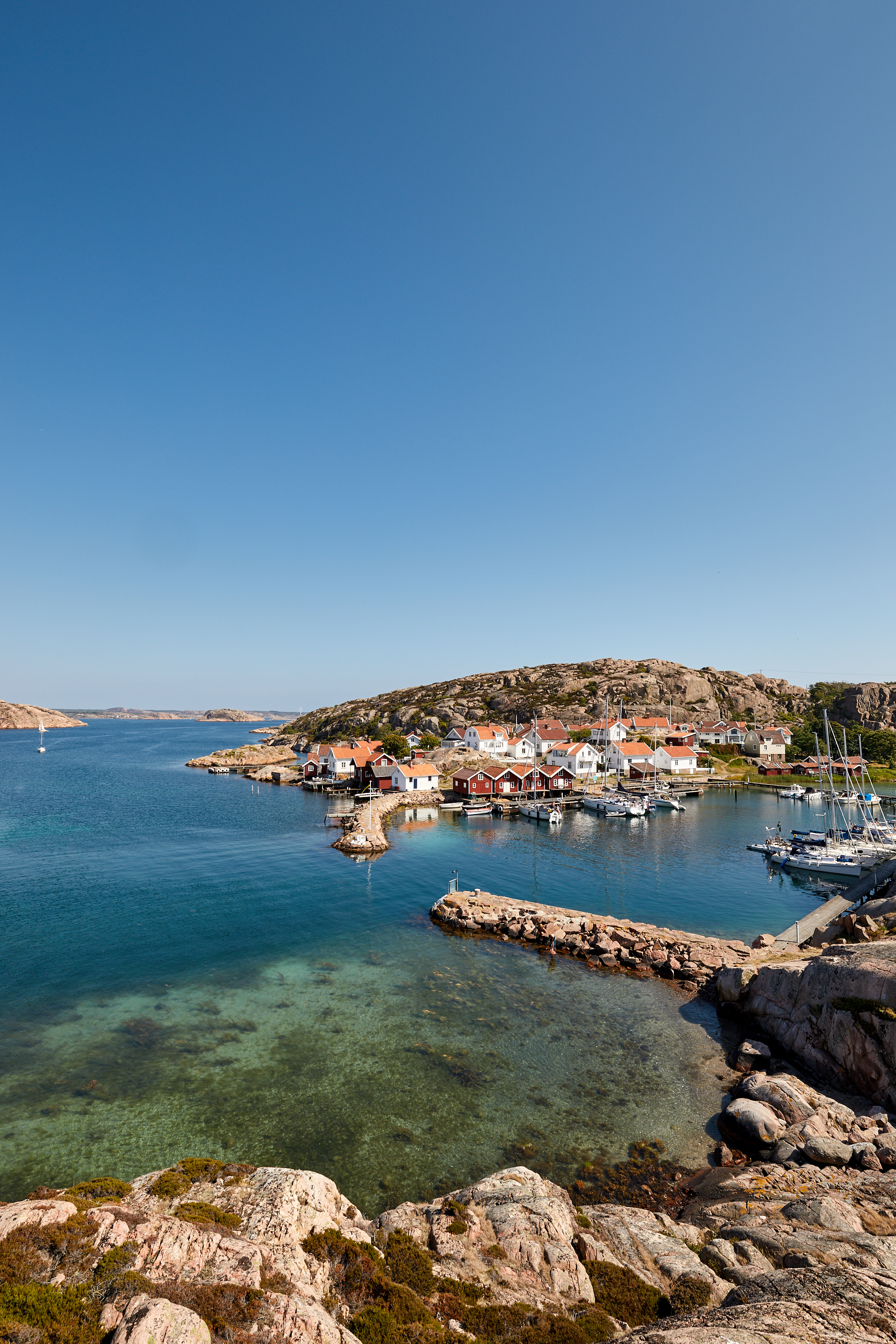 Summer in the archipelago of Bohuslän