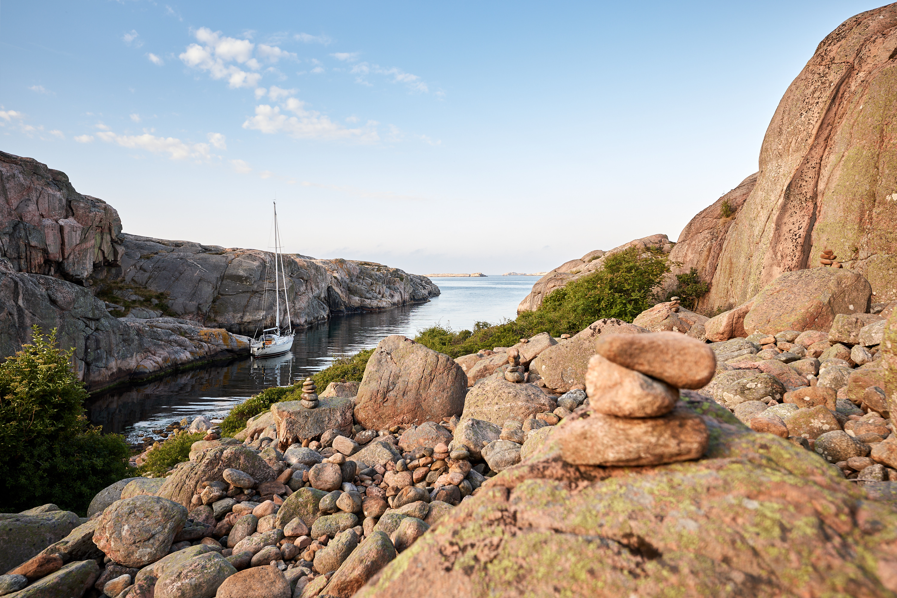 Summer in the archipelago of Bohuslän
