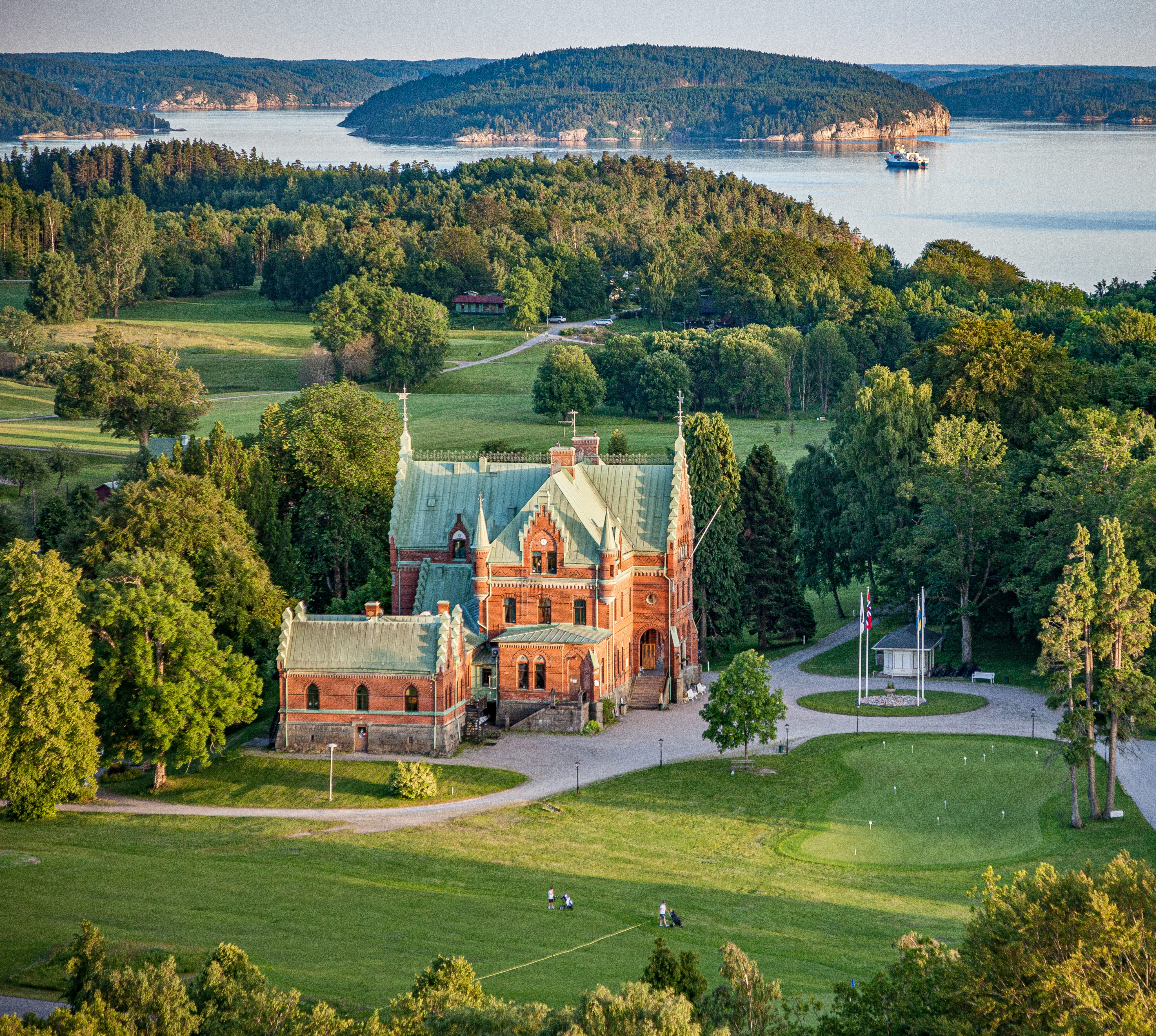 Flygbild över Torreby