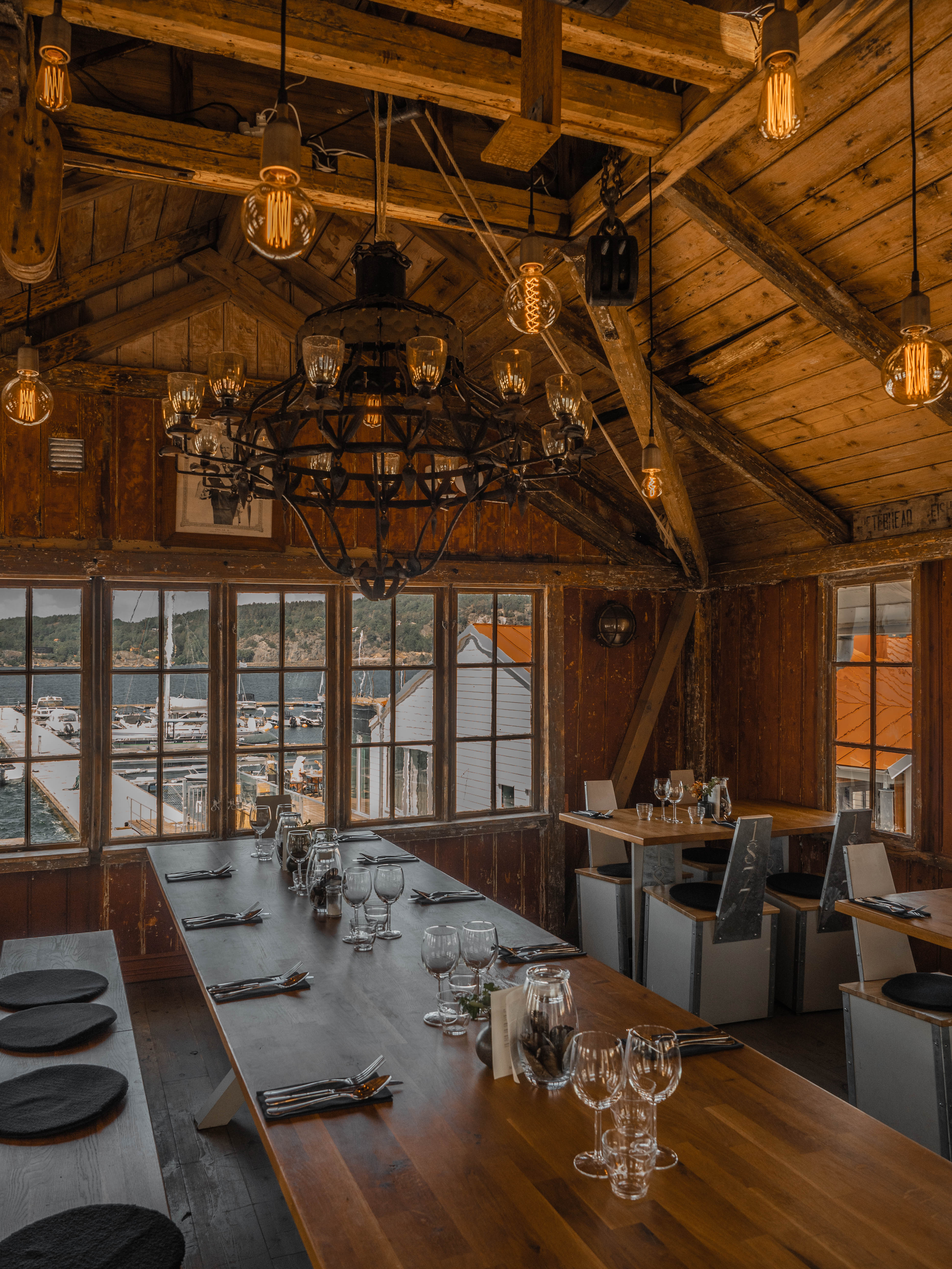 Dukat bord på Musselbaren