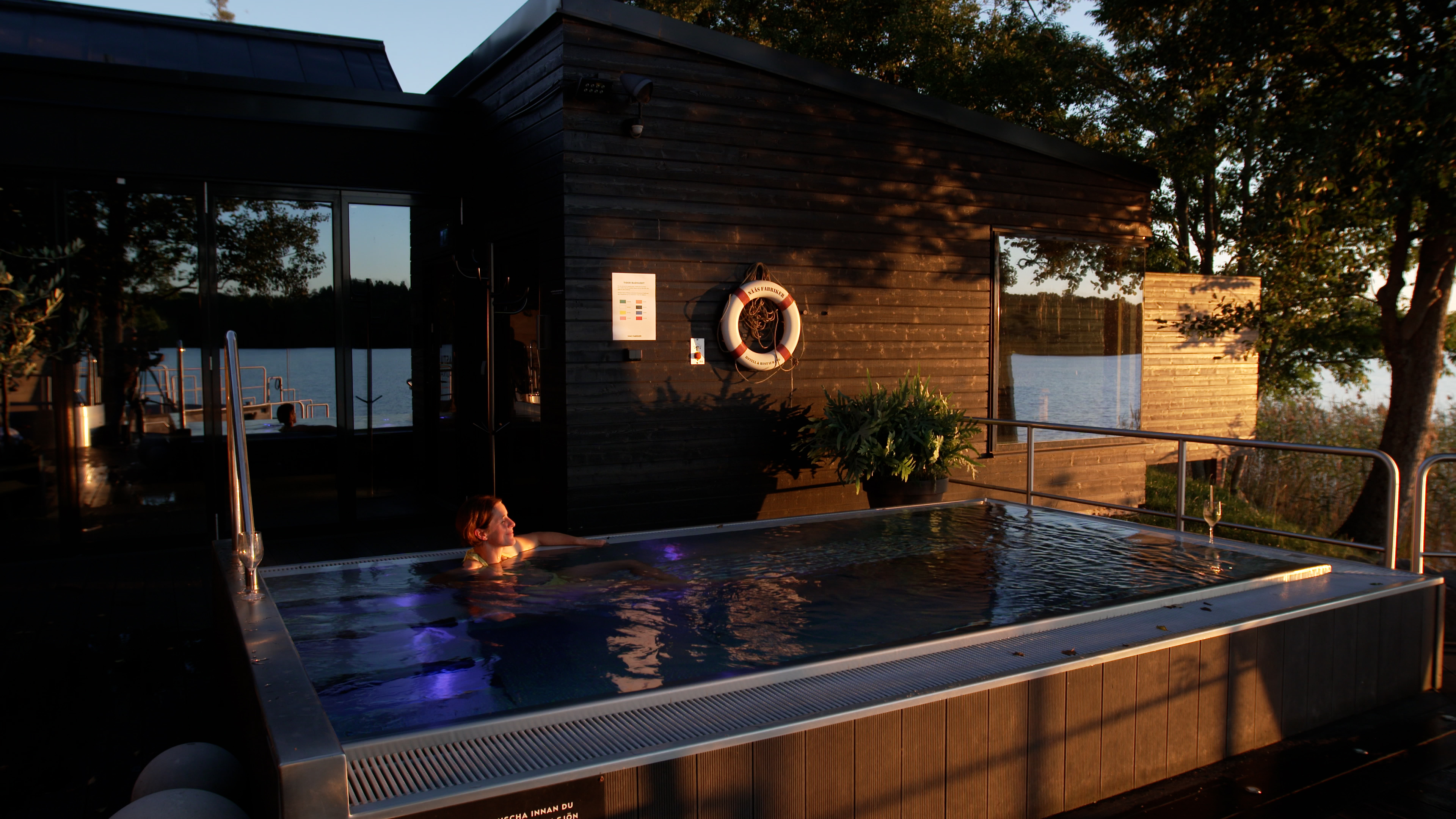 Uschi Disl at the Spa