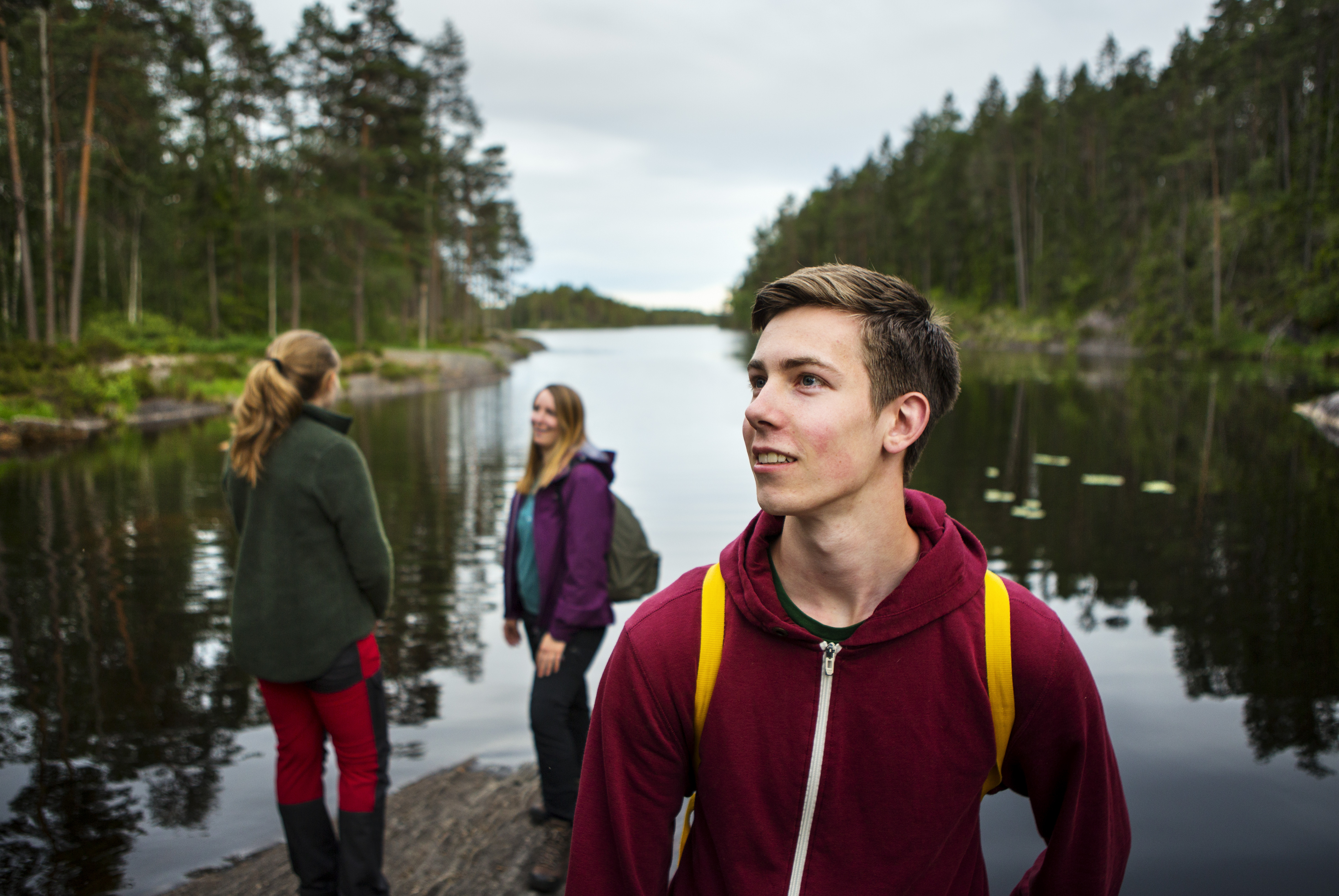 Vandring i nationalparken Tresticklan.