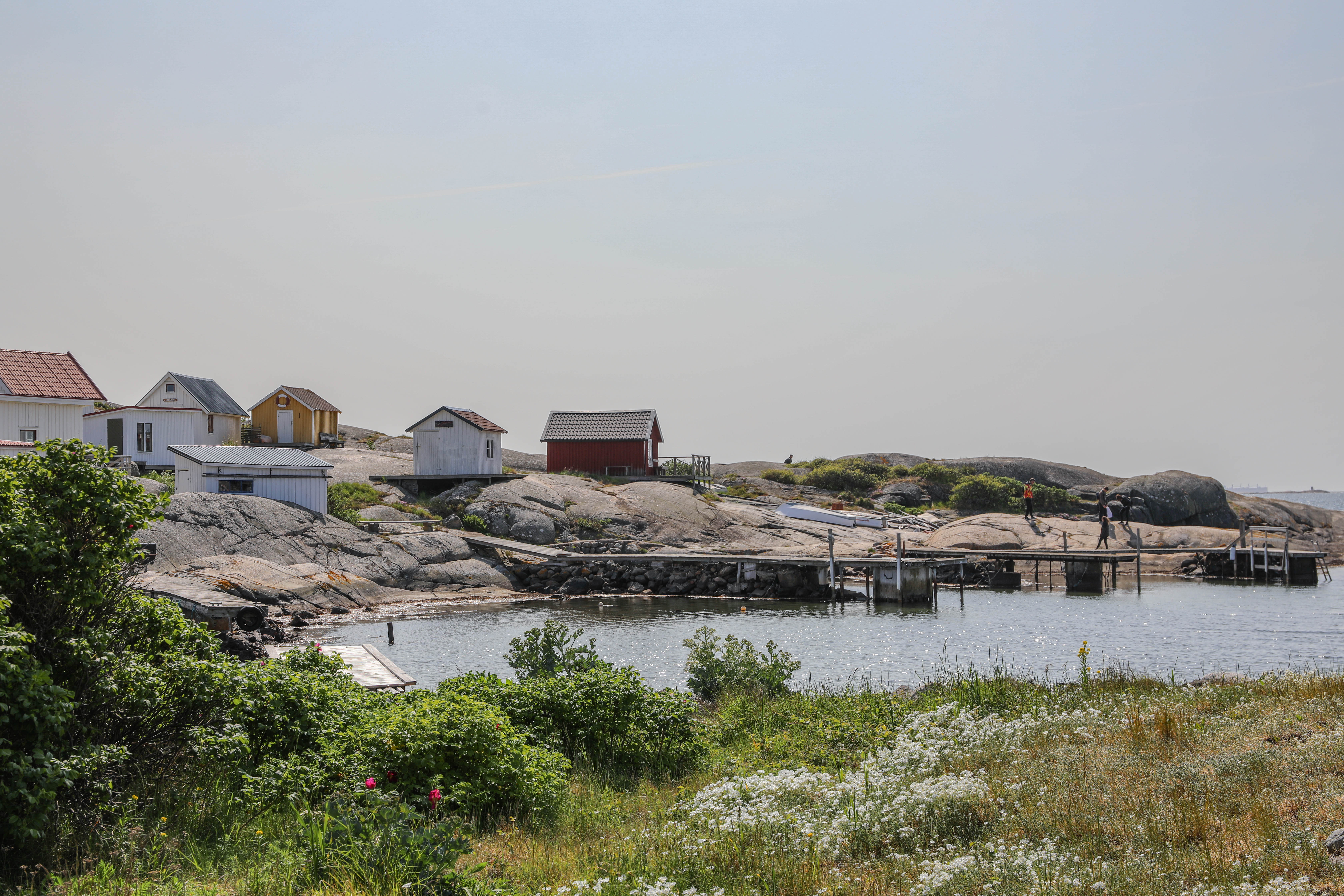 Ön Vrångö i Göteborgs södra skärgård.