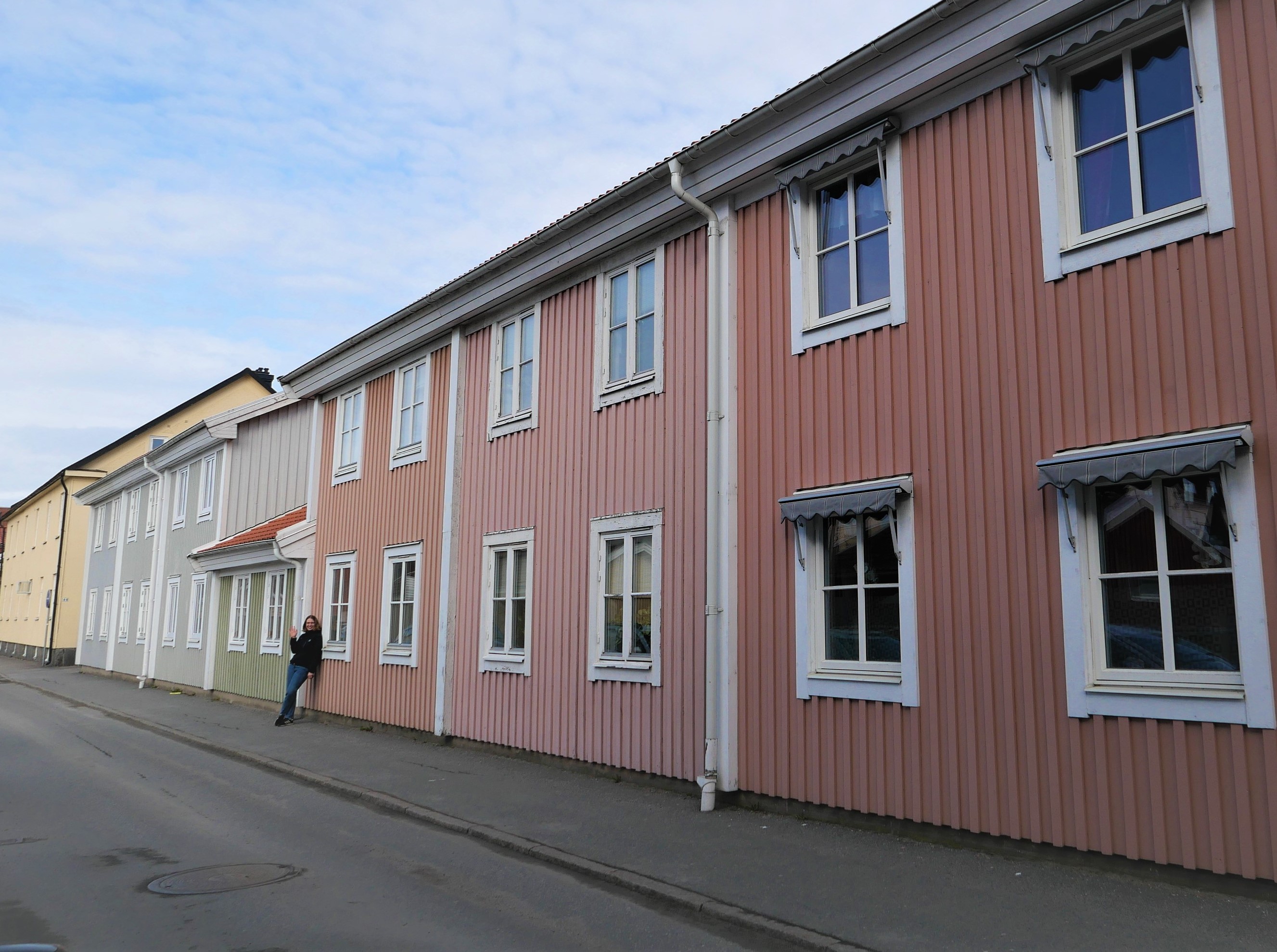 träfasad, hus 